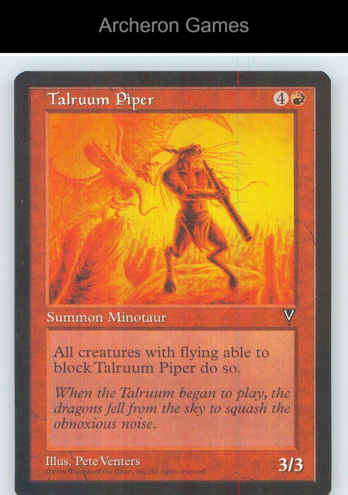 Talruum Piper VIS UC MTG Card NM/EX+