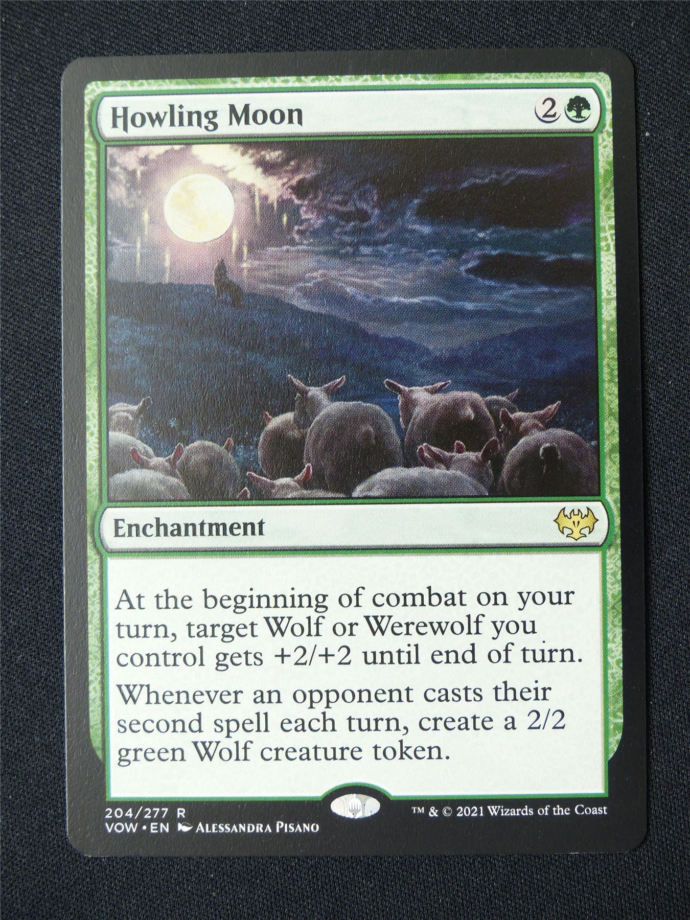 Howling Moon - VOW - Mtg Card #960