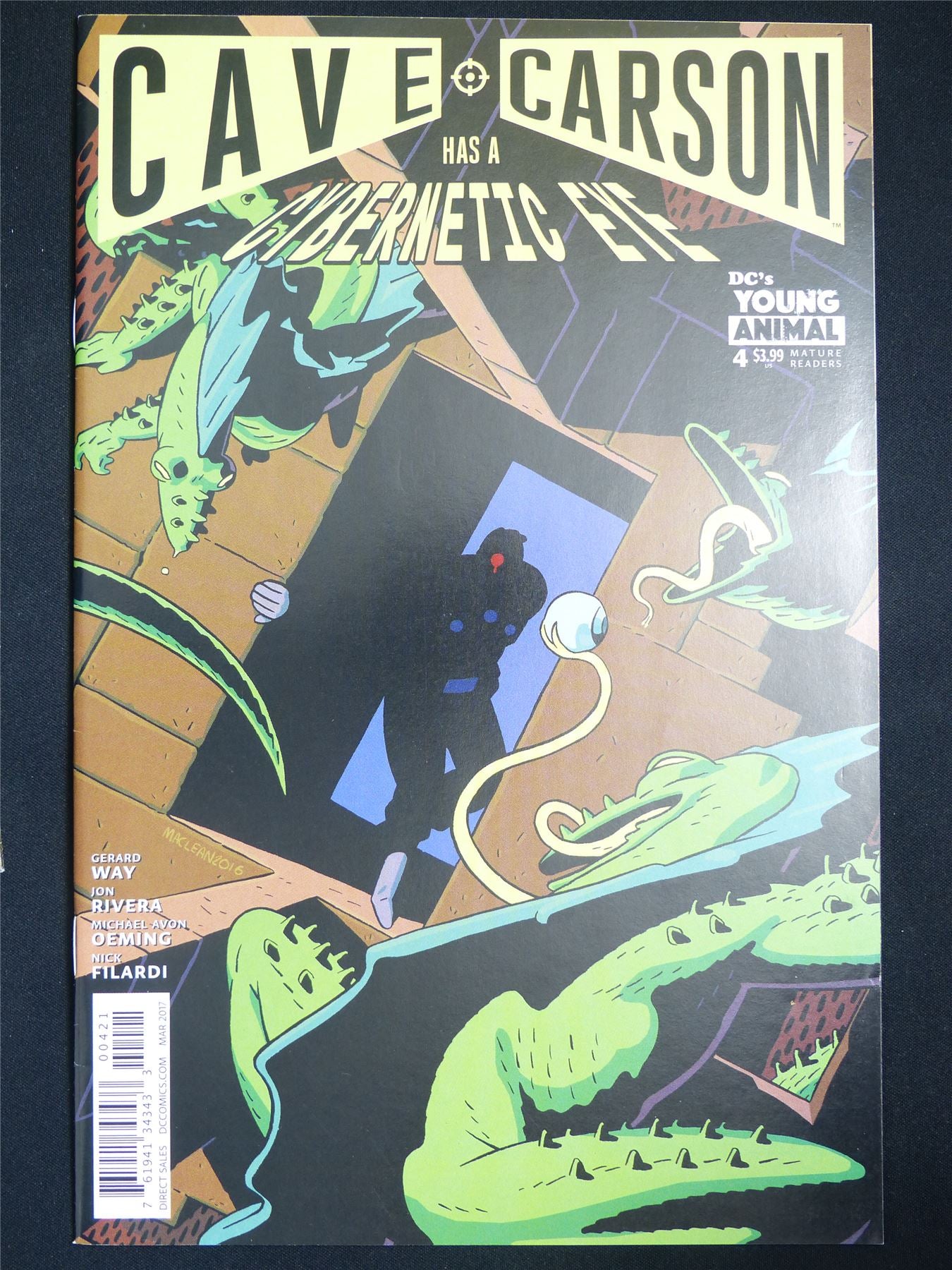 CAVE Carson Has a Cybernetic Eye #4 - Image Comic #AM