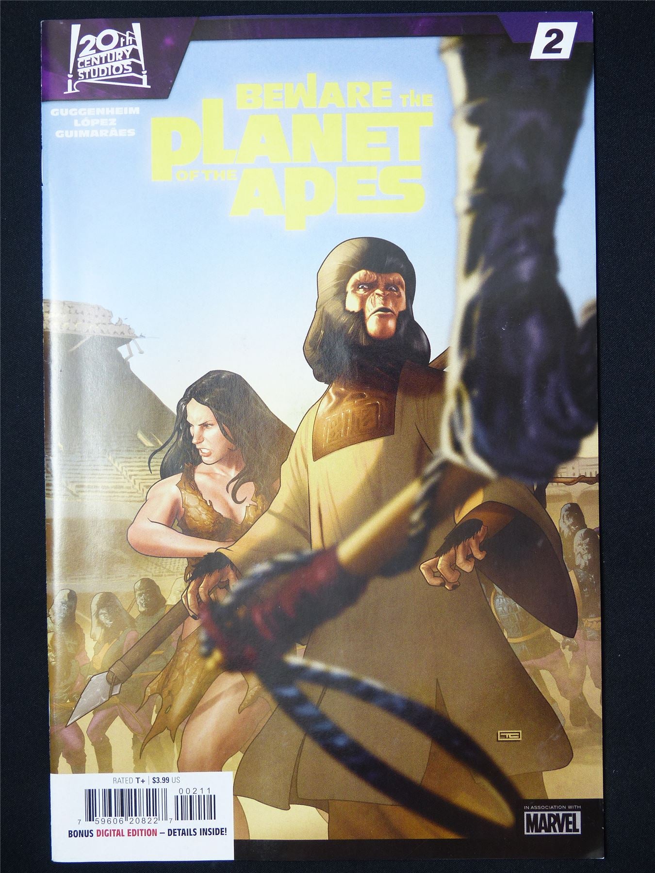 BEWARE The Planet of the Apes #2 - B&B Marvel Comic #8L7