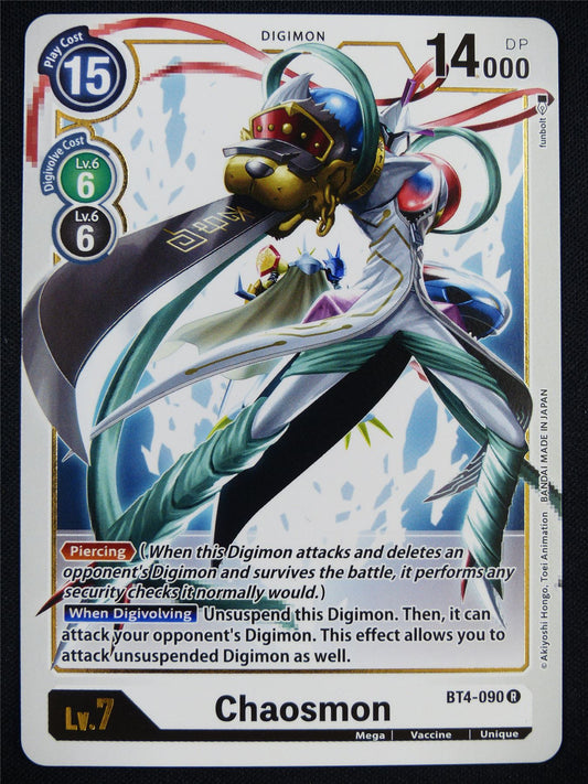 Chaosmon BT4-090 R - Digimon Card #2IP