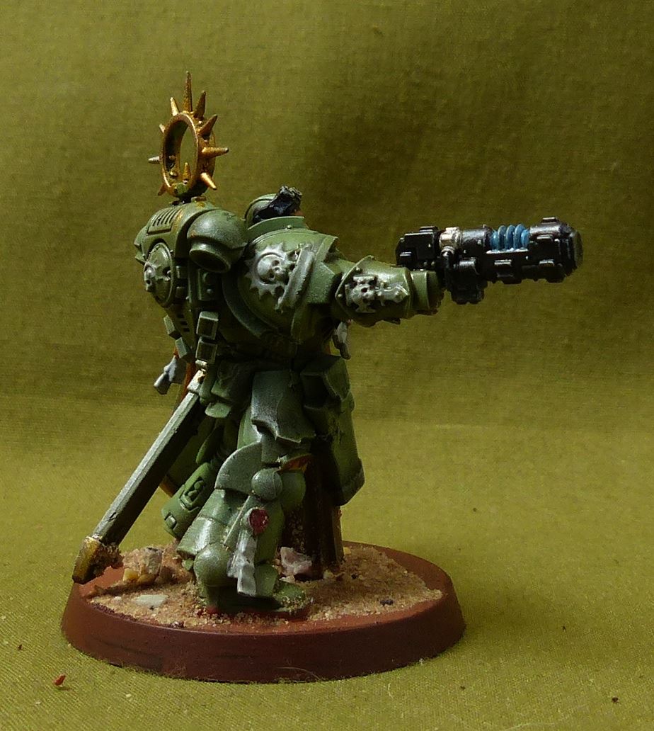 Lieutenant with Storm Shield painted - Raptors - Warhammer 40K #WE
