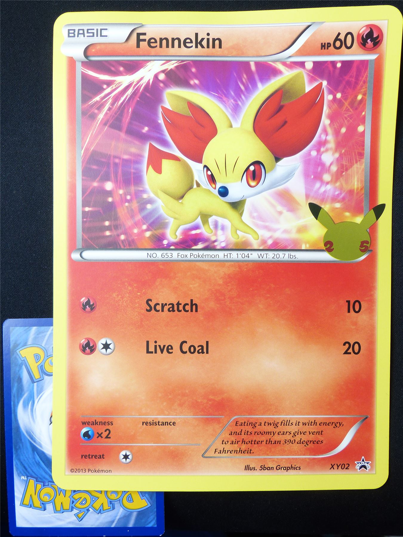 pokemon card fennekin Fennekin XY02 Promo