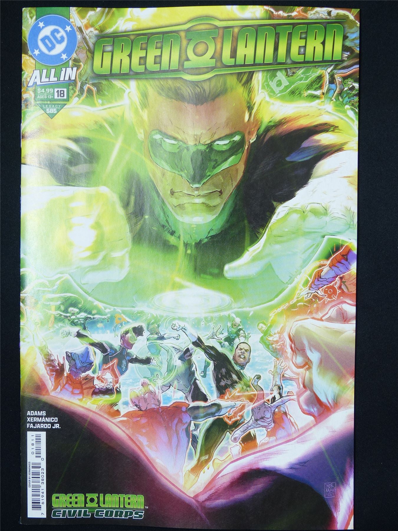 GREEN Lantern #8 All-In - B&B Feb 2025 DC Comic #5K9