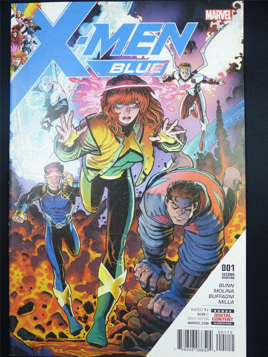X-MEN Blue #1 - Marvel Comic #4VD