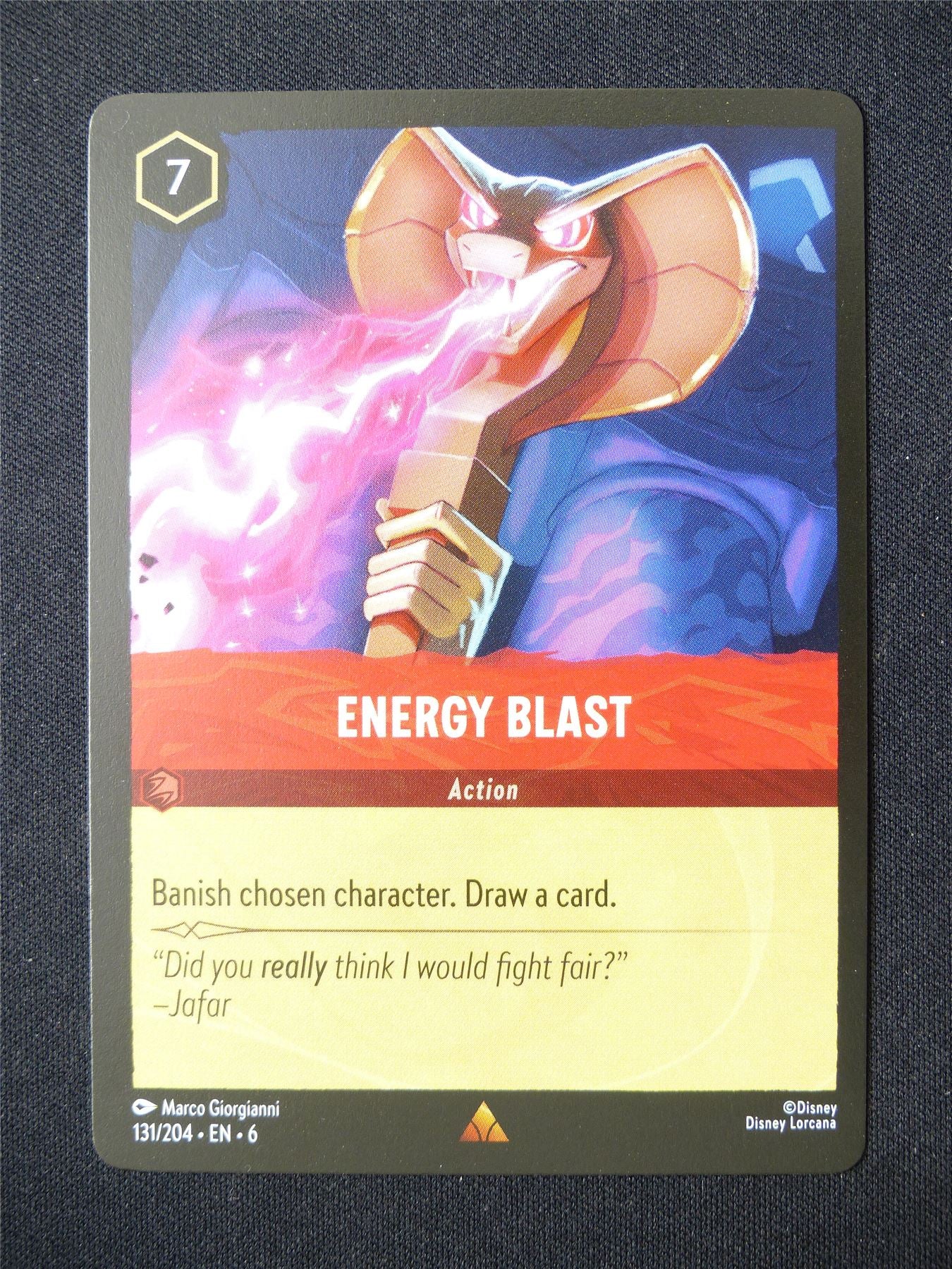 Energy Blast 131/204 - Lorcana Card #6EE