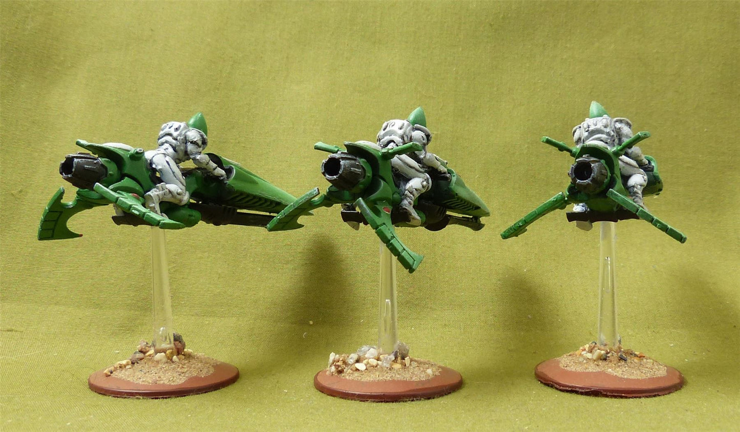 Windriders painted - Aeldari - Warhammer 40K #RK