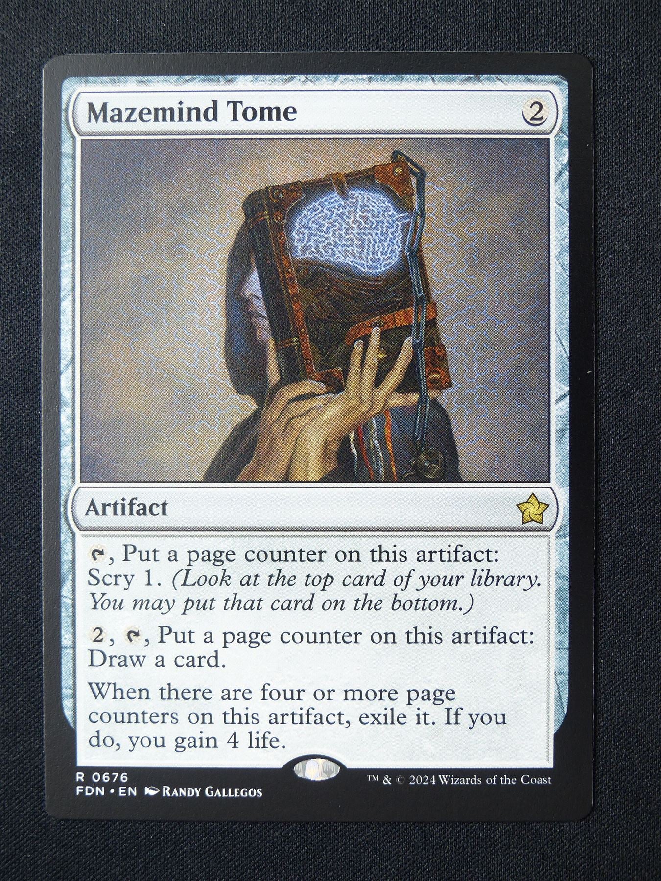 Mazemind Tome - FDN - Mtg Card #5AN