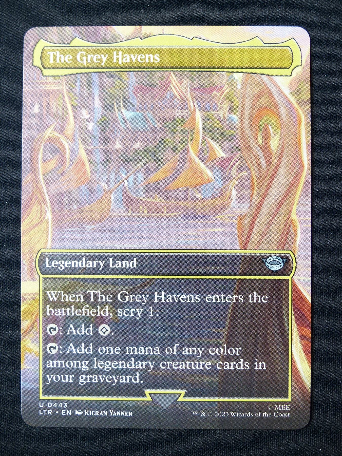 The Grey Havens Borderless - LTR - Mtg Card #4RF