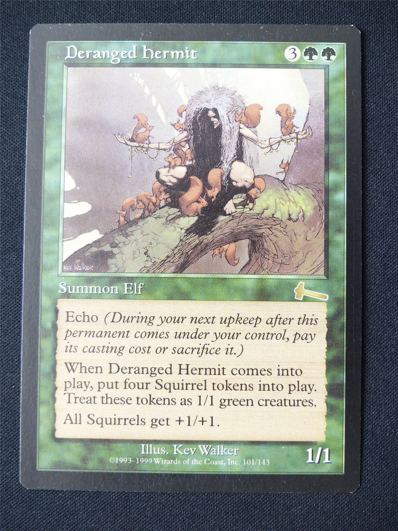 Deranged Hermit - ULG - Mtg Card #105