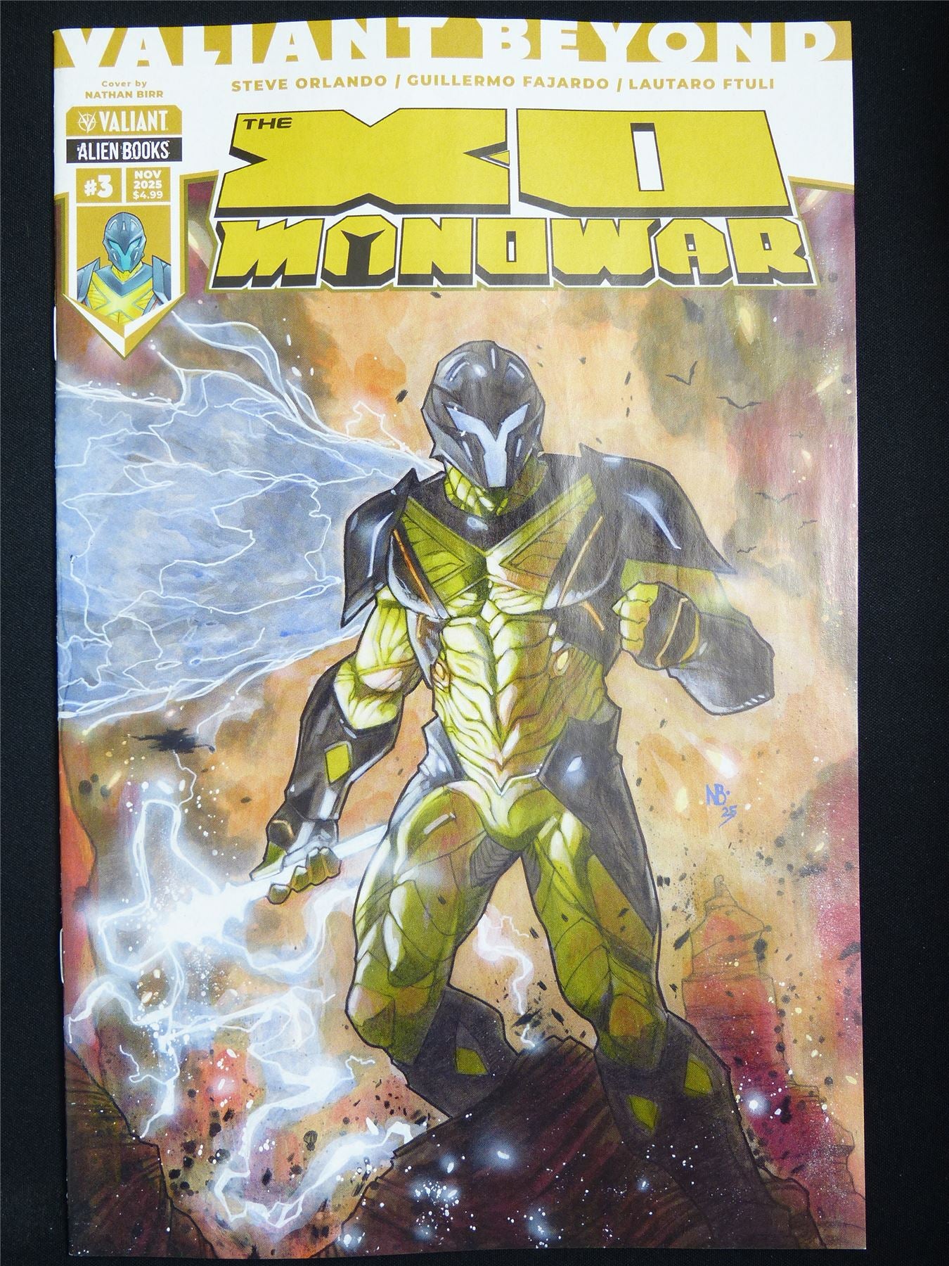The X-O Manowar #3 Valiant Beyond - Nov 2025 Valiant Comic #6P4
