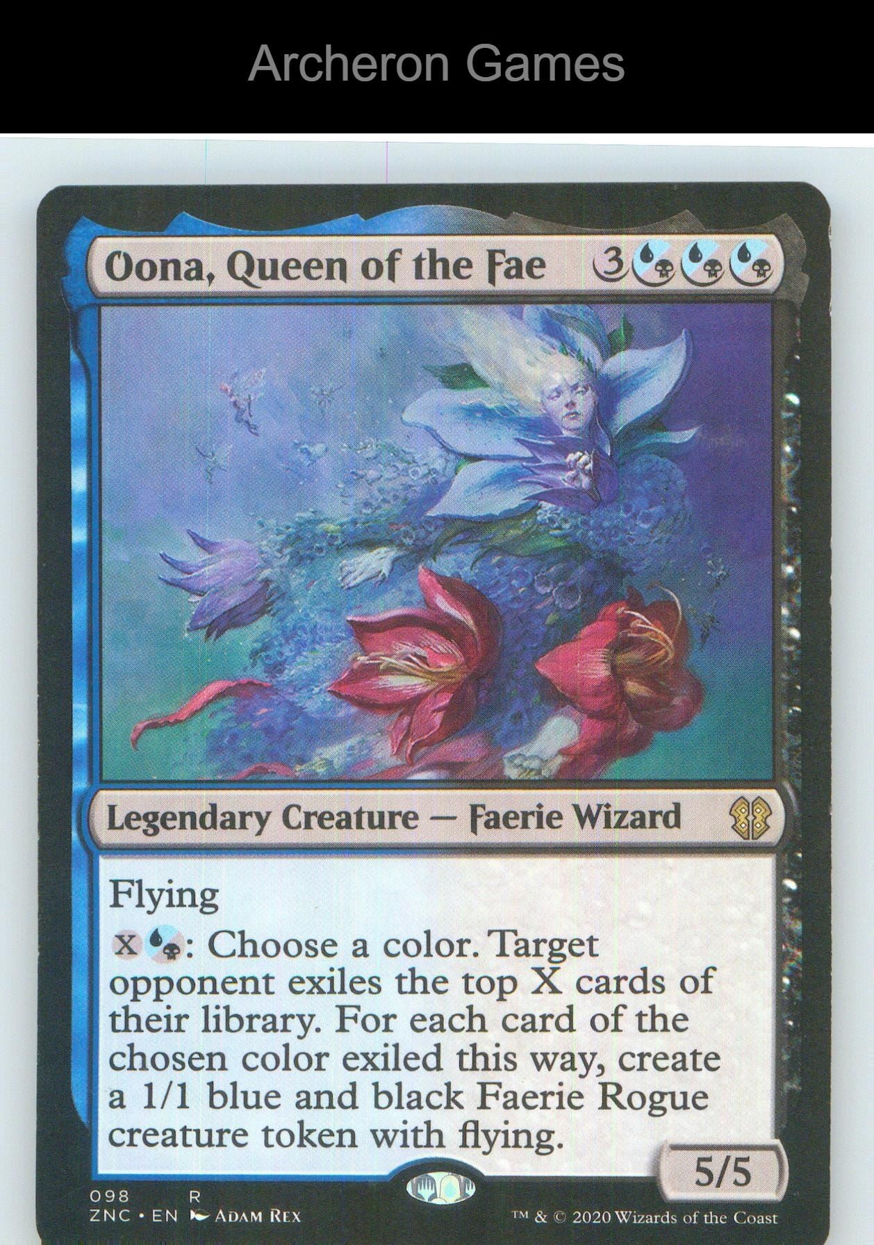 Oona, Queen of the Fae ZNC 98 R MTG Card NM/EX+