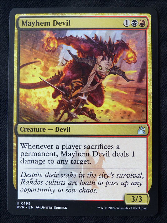 Mayhem Devil - RVR - Mtg Card #97