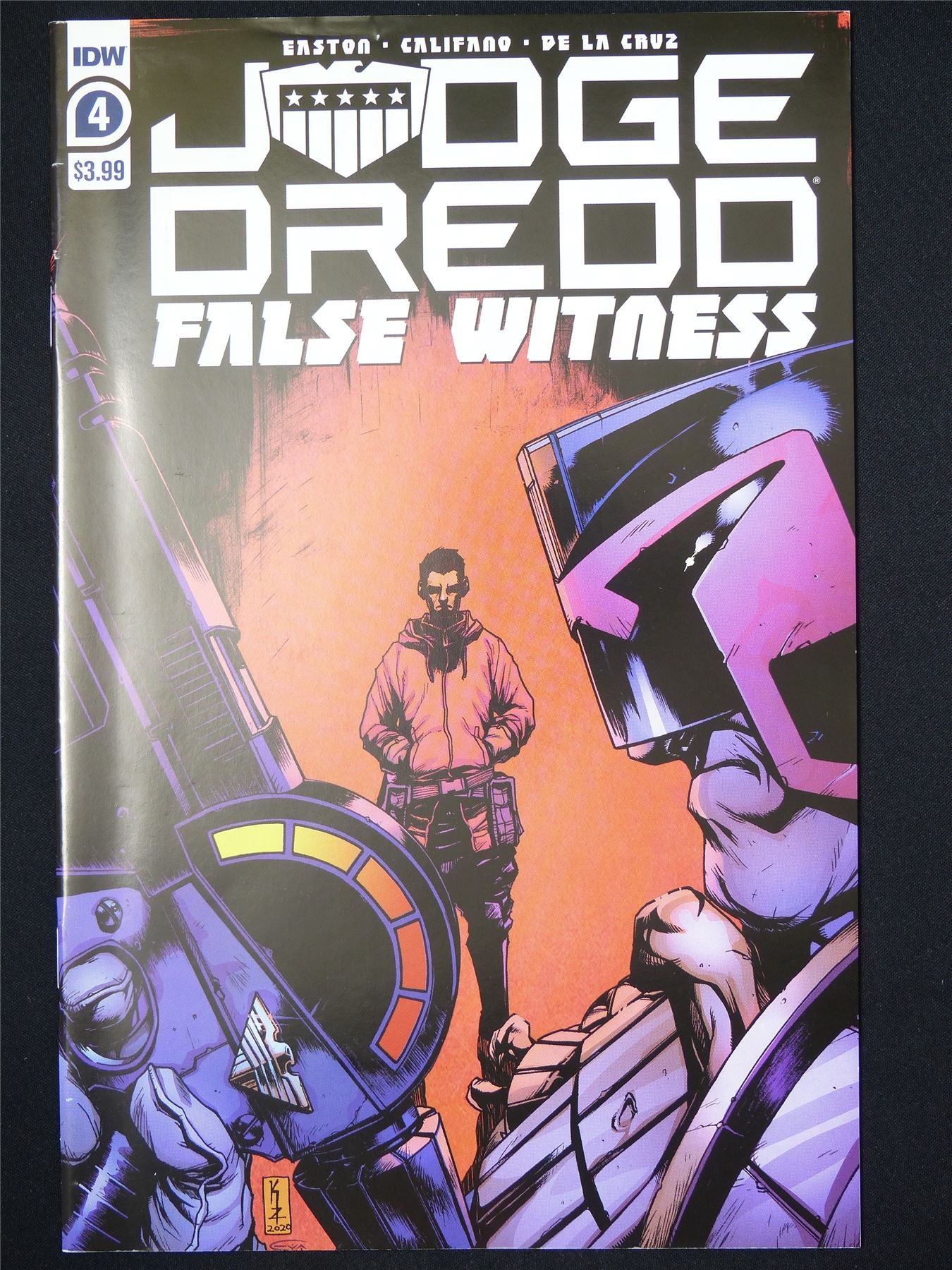 JUDGE Dredd: False Witness #4 - B&B IDW Comic #8B9