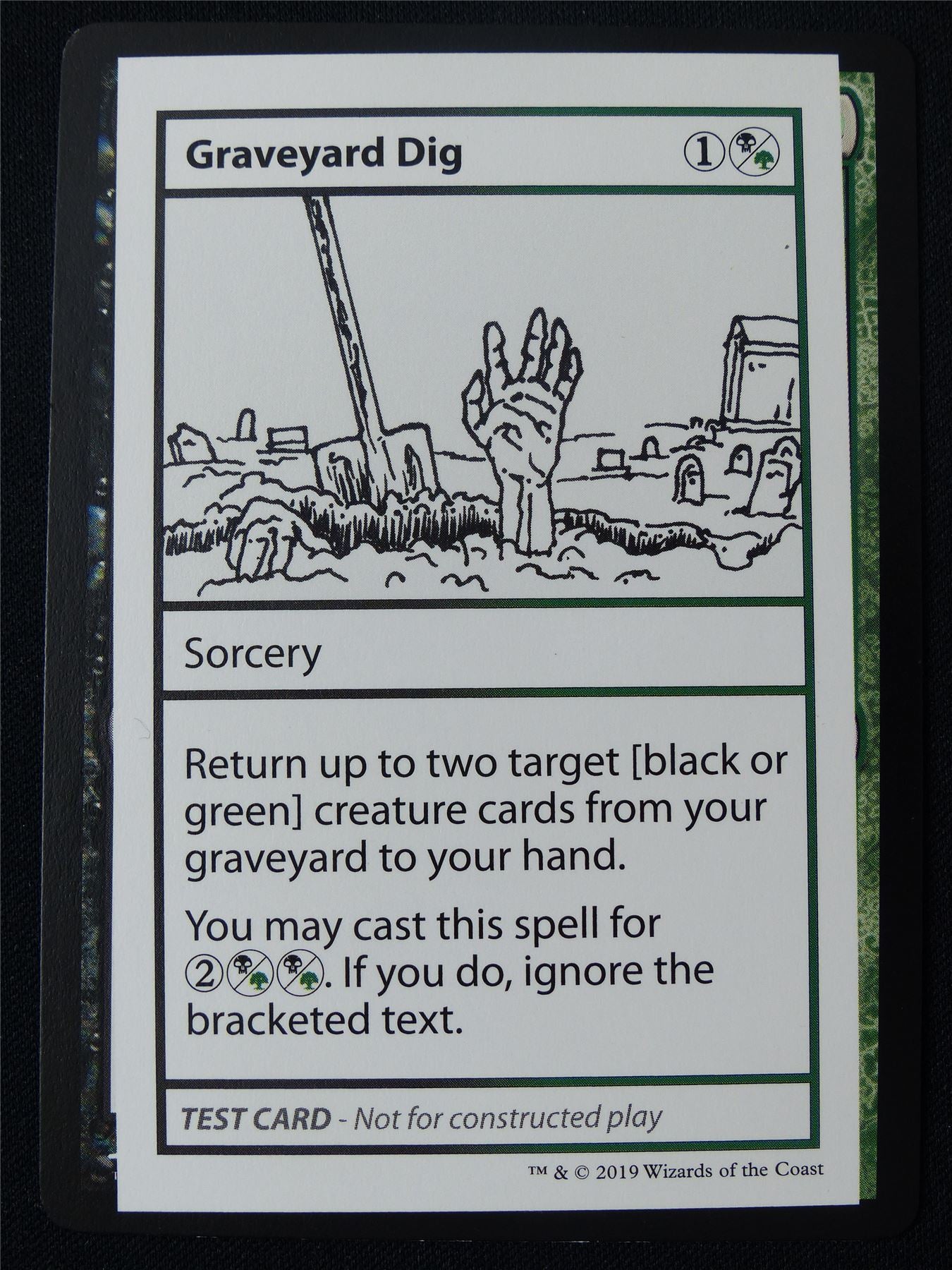 Graveyard Dig - MB1 - Mtg Card #23F