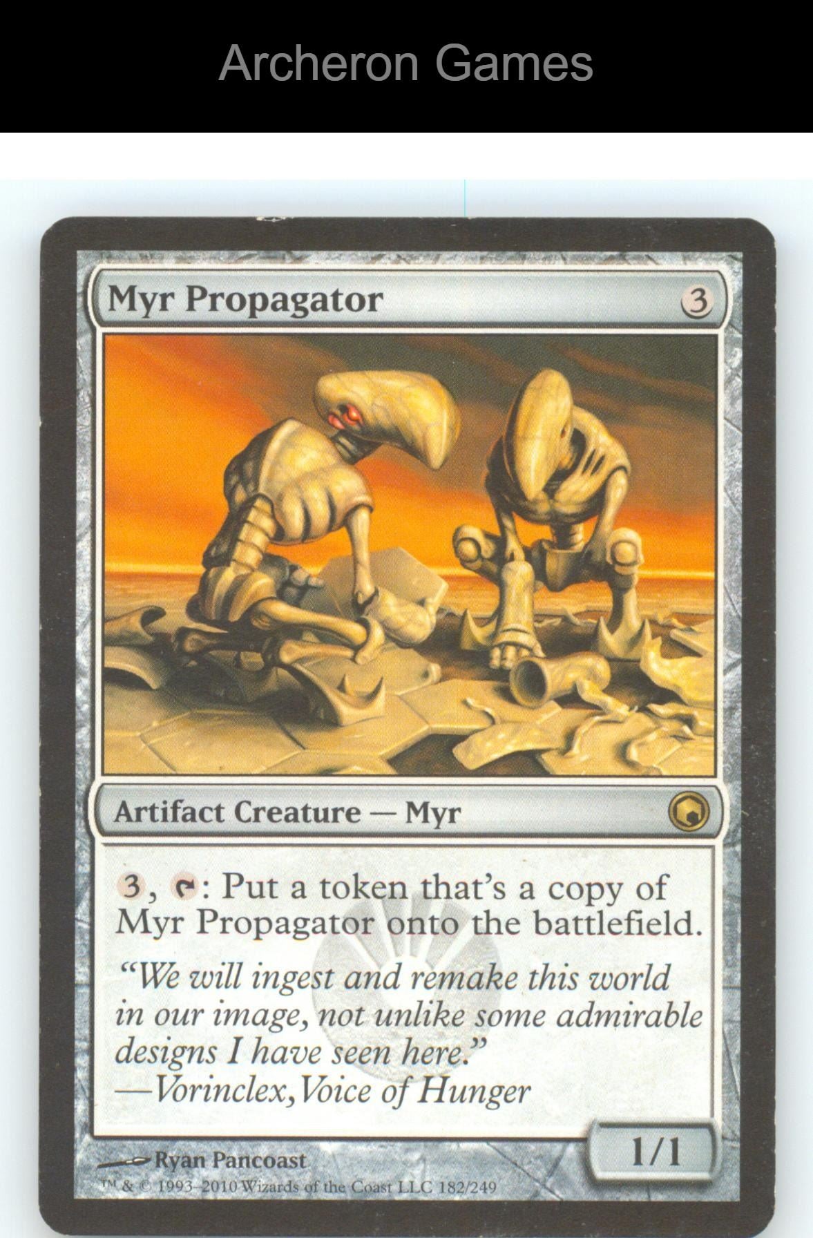 Myr Propagator SOM 182 R MTG Card Scars of Mirrodin
