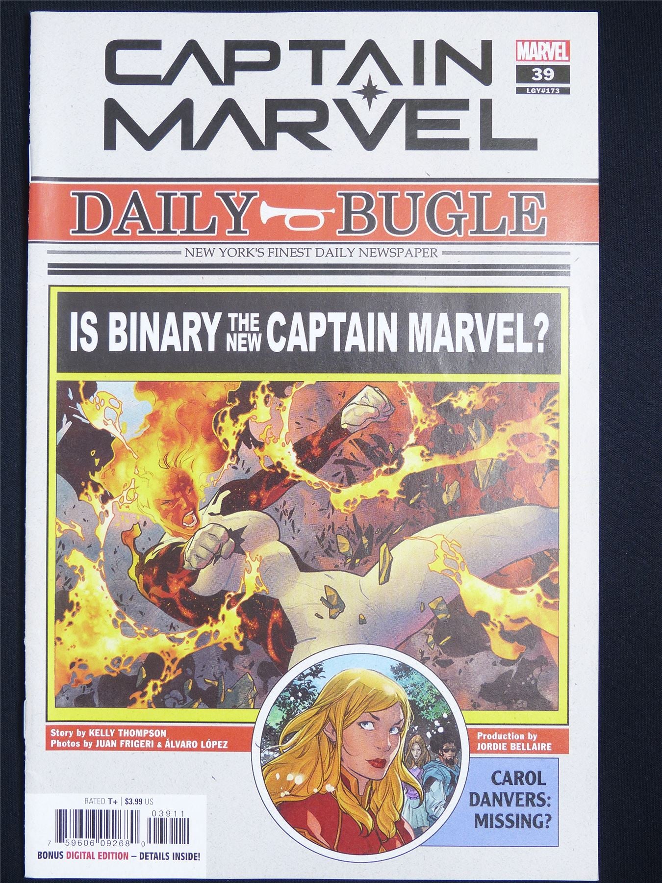 CAPTAIN Marvel #39 - Marvel Comic #6CB
