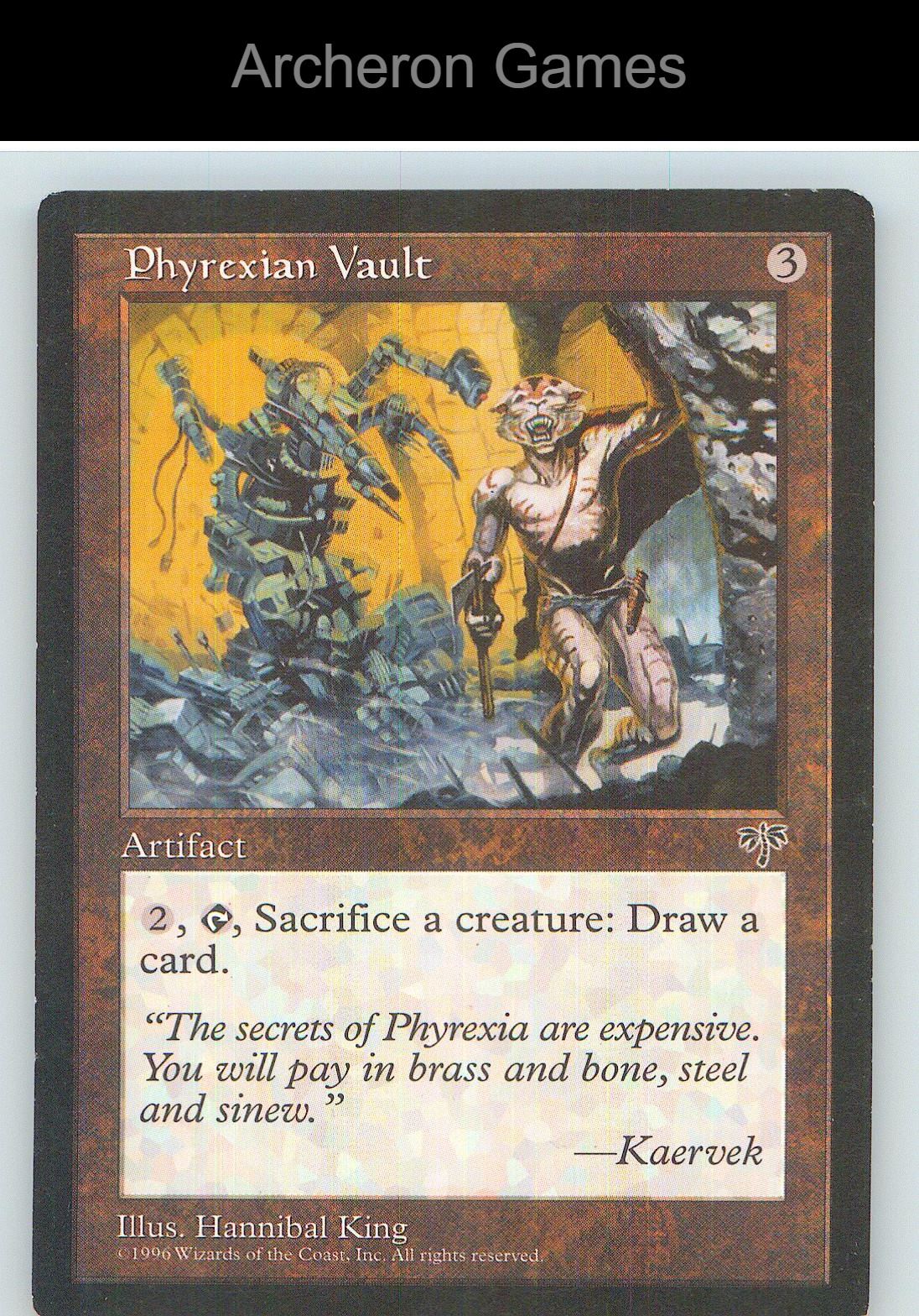 Phyrexian Vault MIR UC MTG Card NM/EX+
