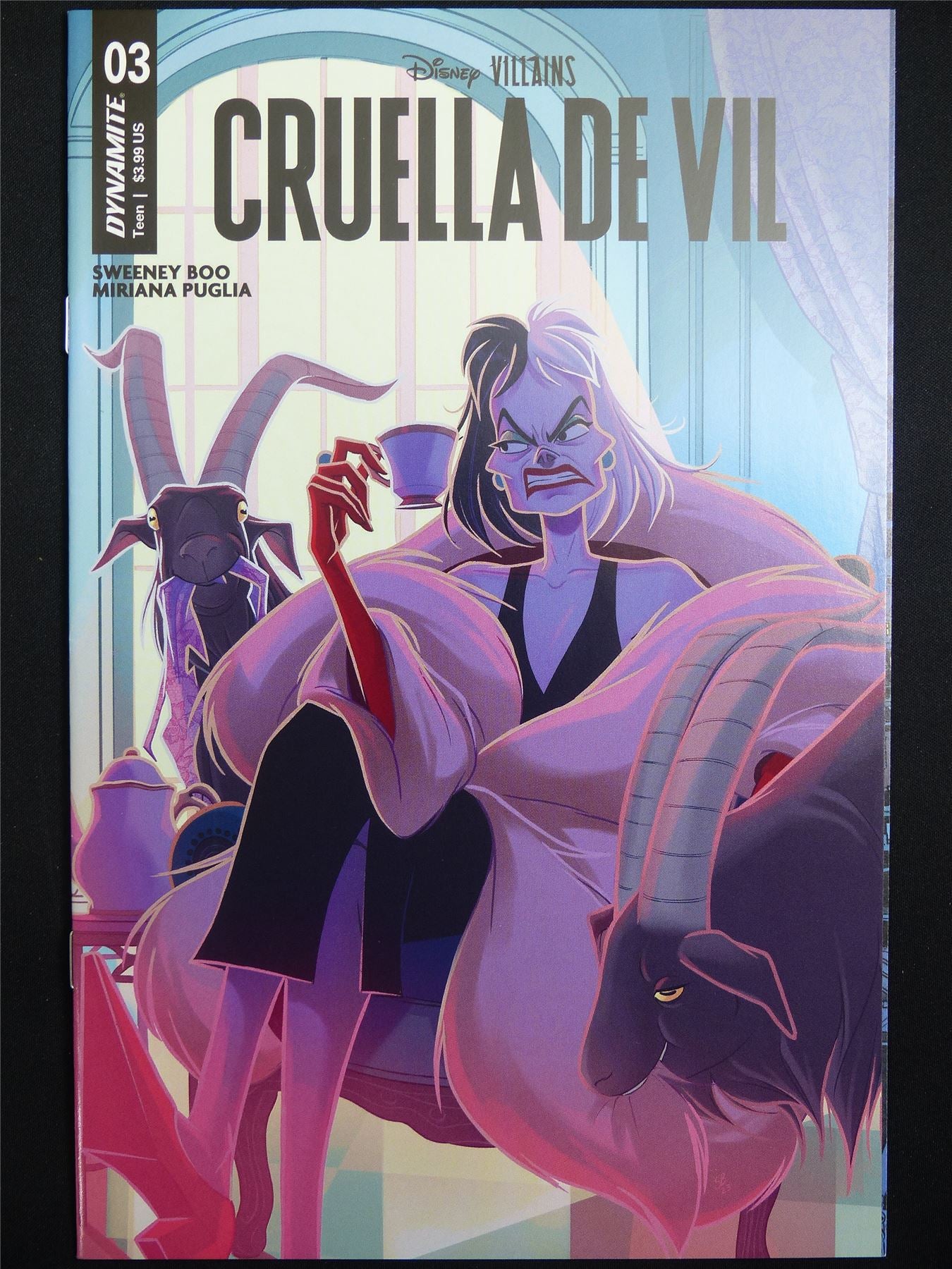 DISNEY Villains: Cruella De Vil #3 Cvr A - Dynamite Comic #4QQ