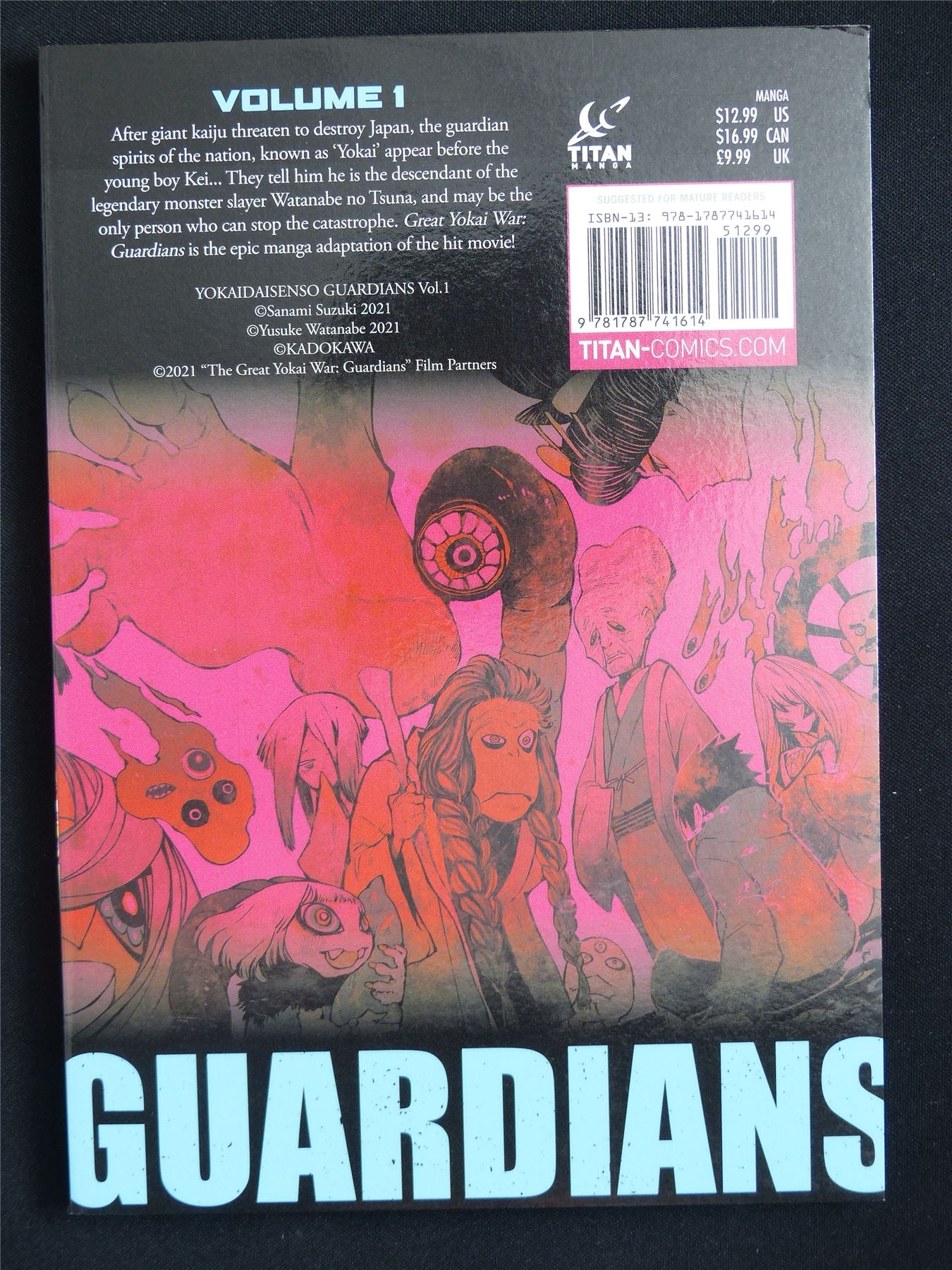 The Great Yokai War: Guardians Volume 1 - Titan Manga #1FB