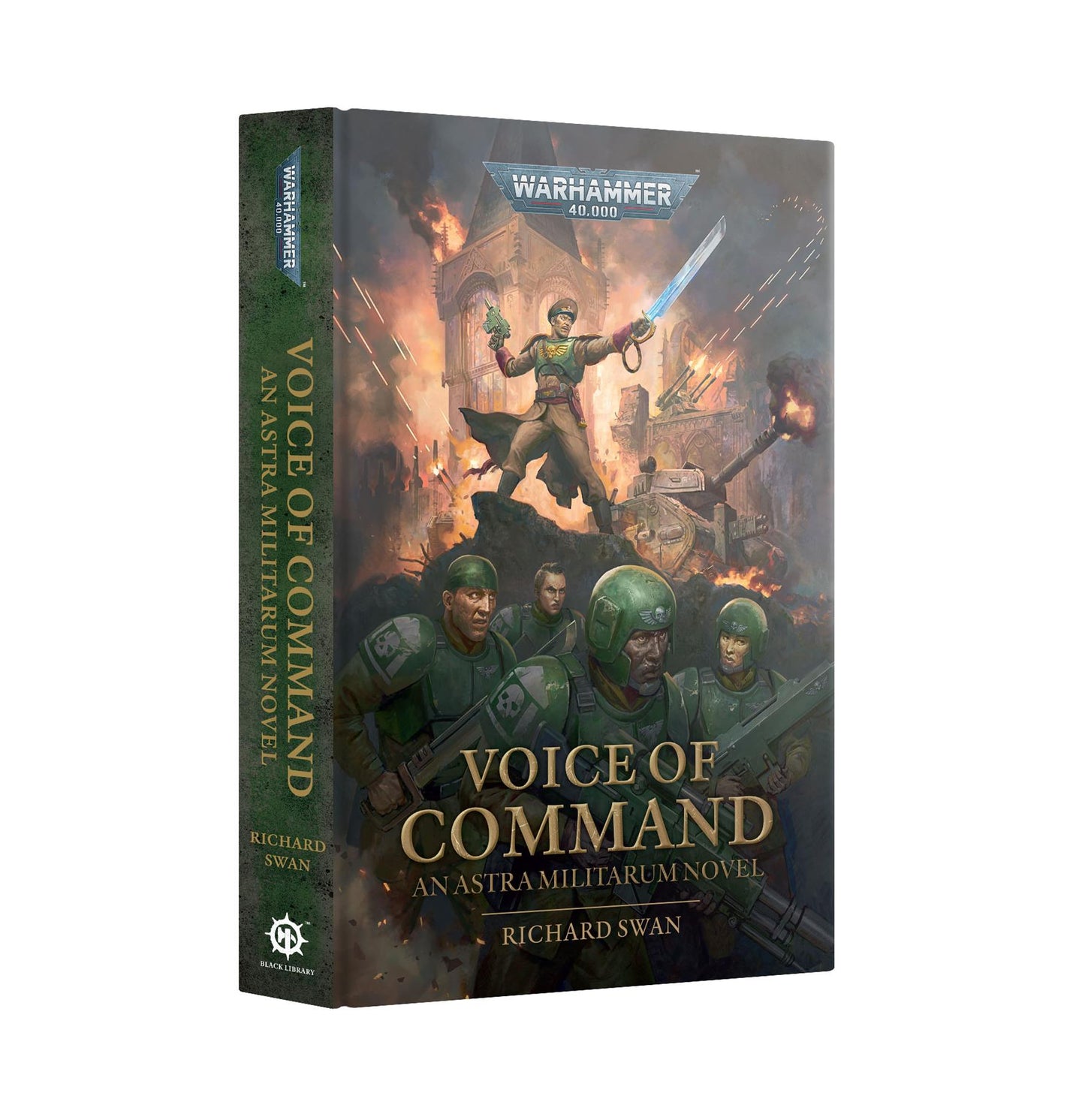 Voice of Command - Richard Swan - Warhammer: 40K - Black Library Hardback - Available from 19/09/2026