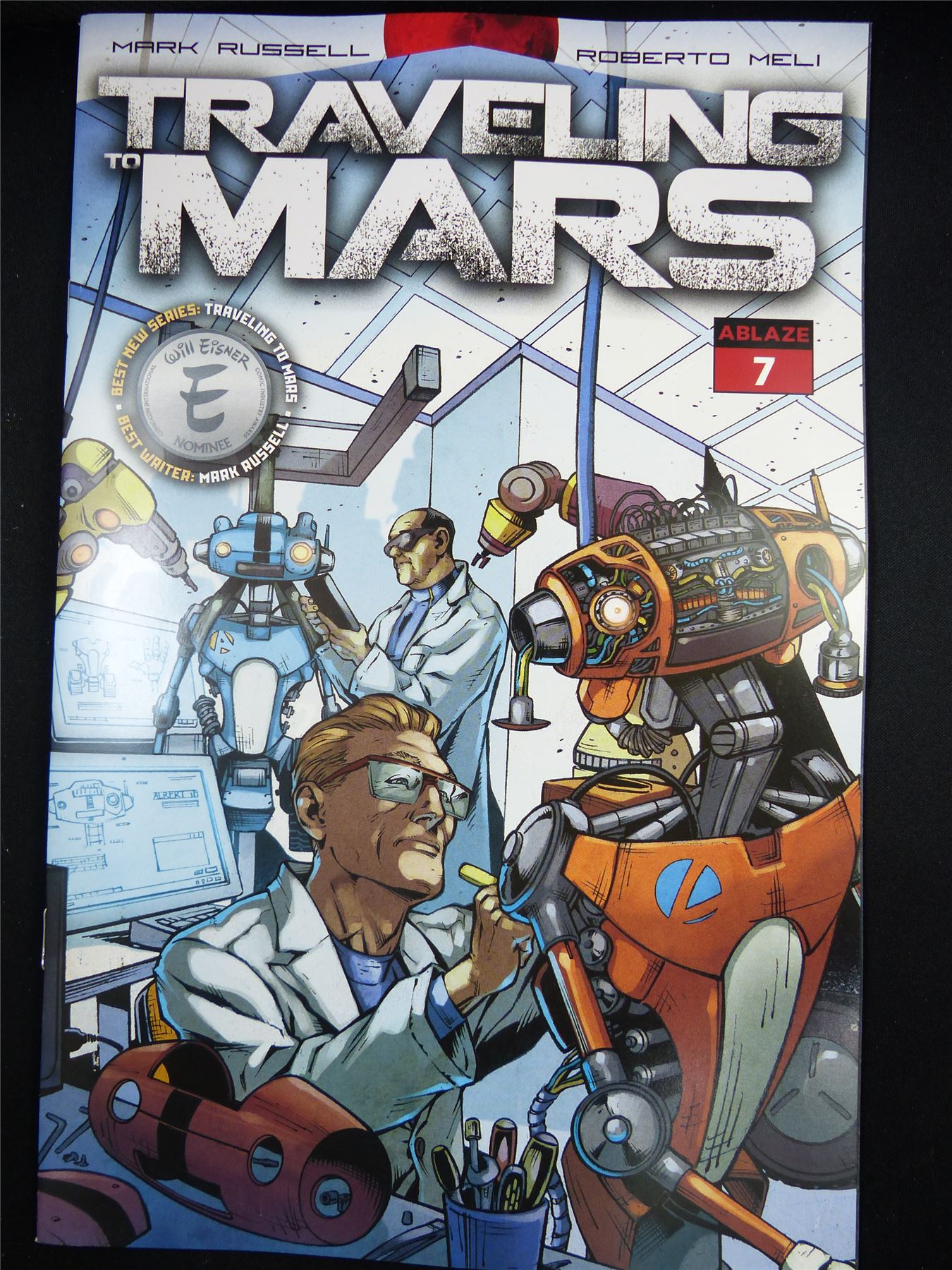 The TRAVELING Mars #7 Cvr A - Jul 2023 Ablaze Comic #2R8