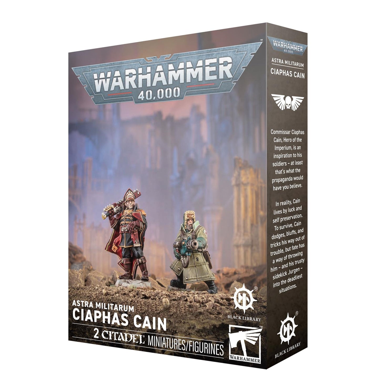 Ciaphas Cain - Astra Militarum - Warhammer 40K - Available from 11/07/2026