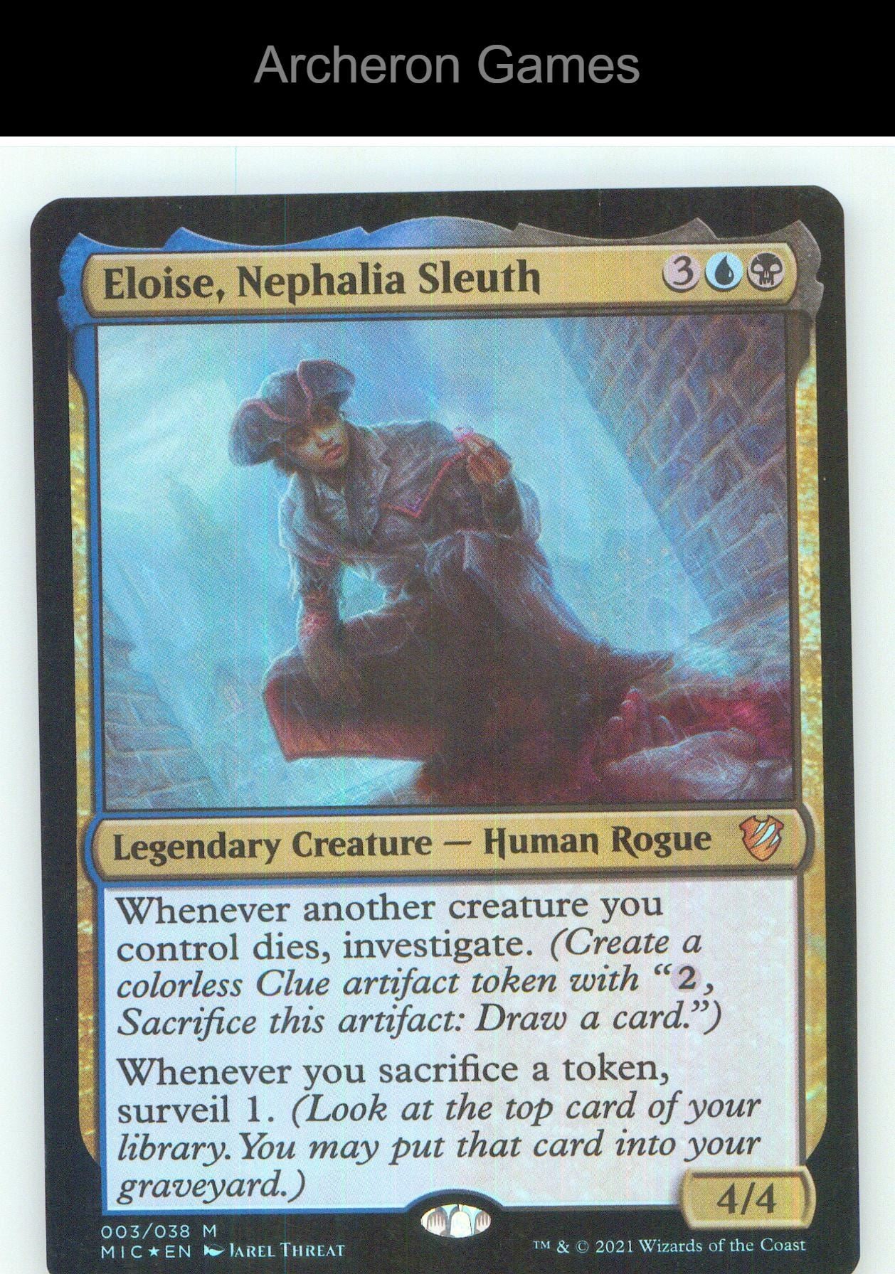 Eloise, Nephalia Sleuth MIC 3 Mythic MTG Card NM/EX+ Foil
