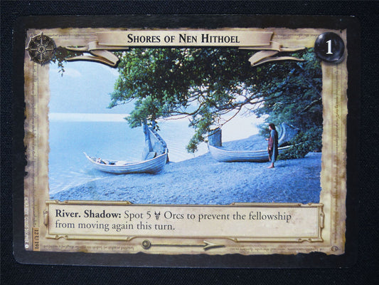 Shores of Neh Hithoel 12 U 191 - LotR Card #17K