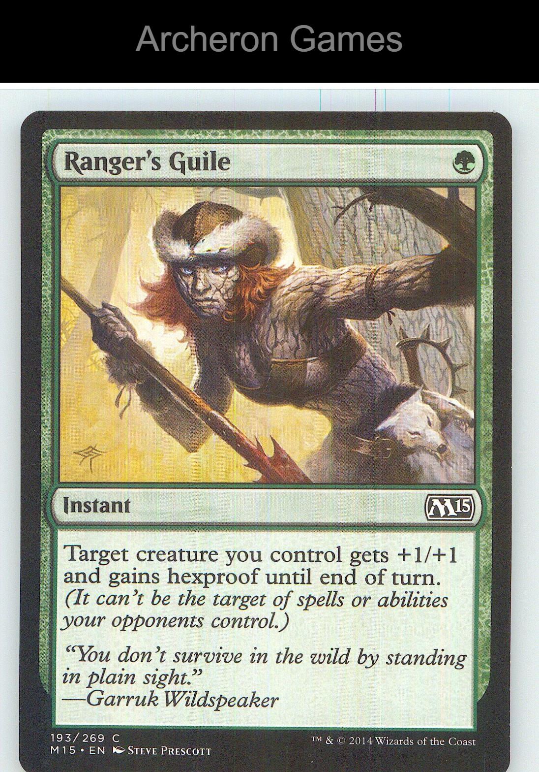 Ranger's Guile M15 193 C MTG Card NM/EX+