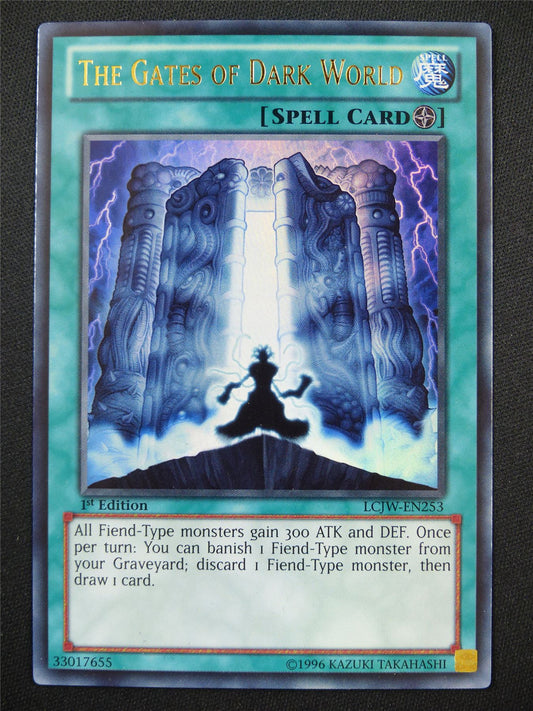 The Gates of Dark World LCJW Ultra Rare - 1st ed Yugioh Card #5J8