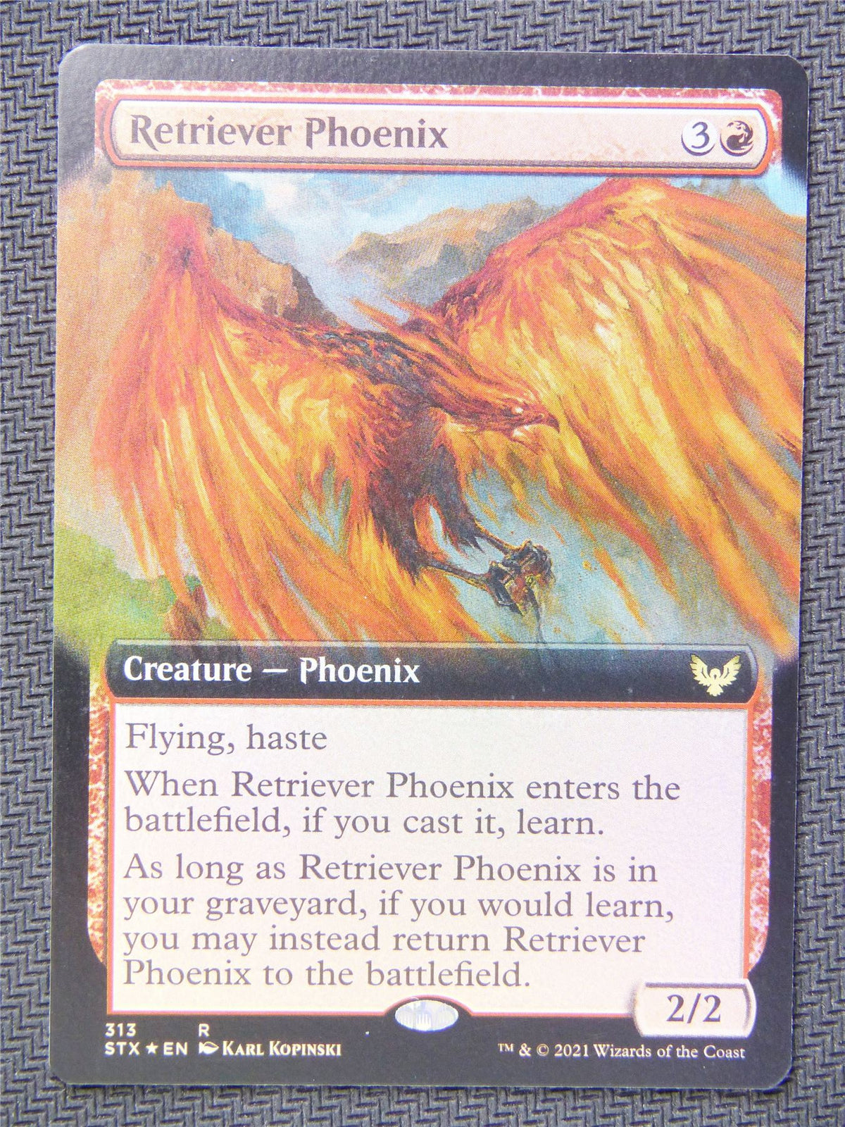 Retriever Phoenix Extended Art Foil - Mtg Card #4EU