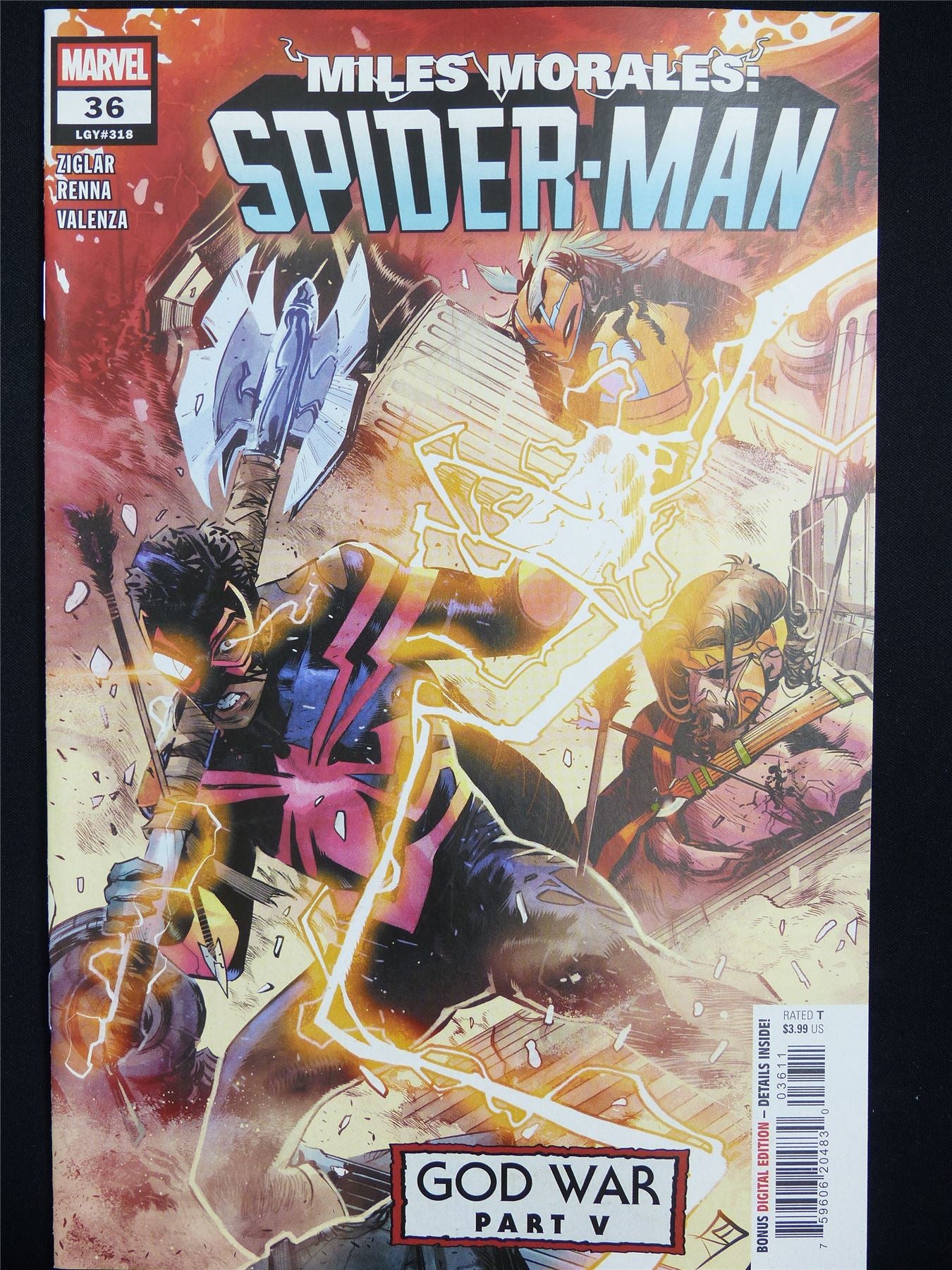 Miles Morales: SPIDER-MAN #36 - Oct 2025 Marvel Comic #2VK