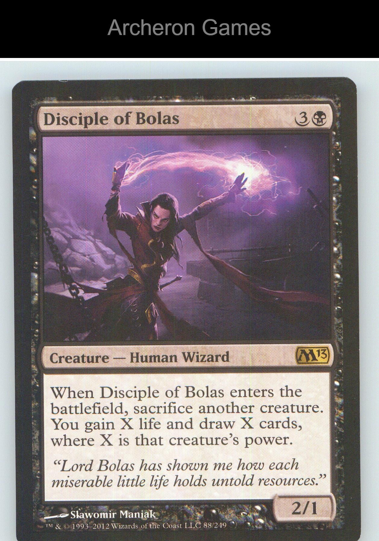 Disciple of Bolas M13 88 R MTG Card NM/EX+