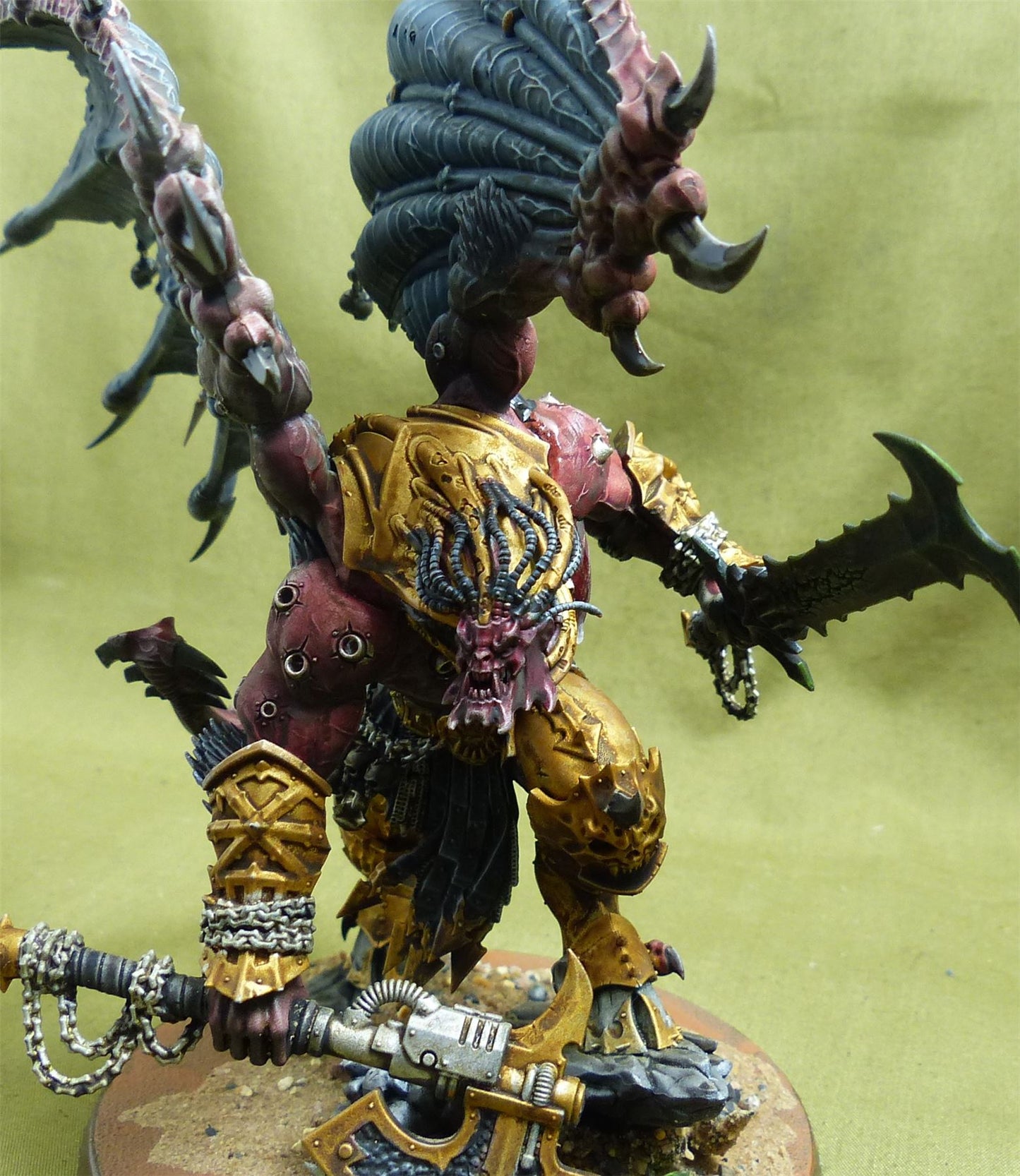 Angron Daemon Primarch of Khorne painted - World Eaters - Warhammer 40K #62N