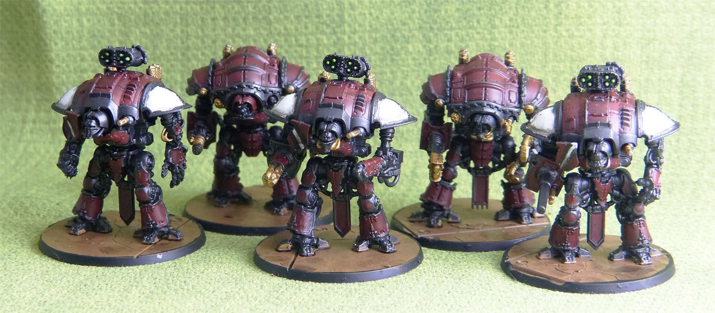 Legion Imperialis- Questons Knights Magaera and Styyrix - Warhammer AoS 40k #2Z