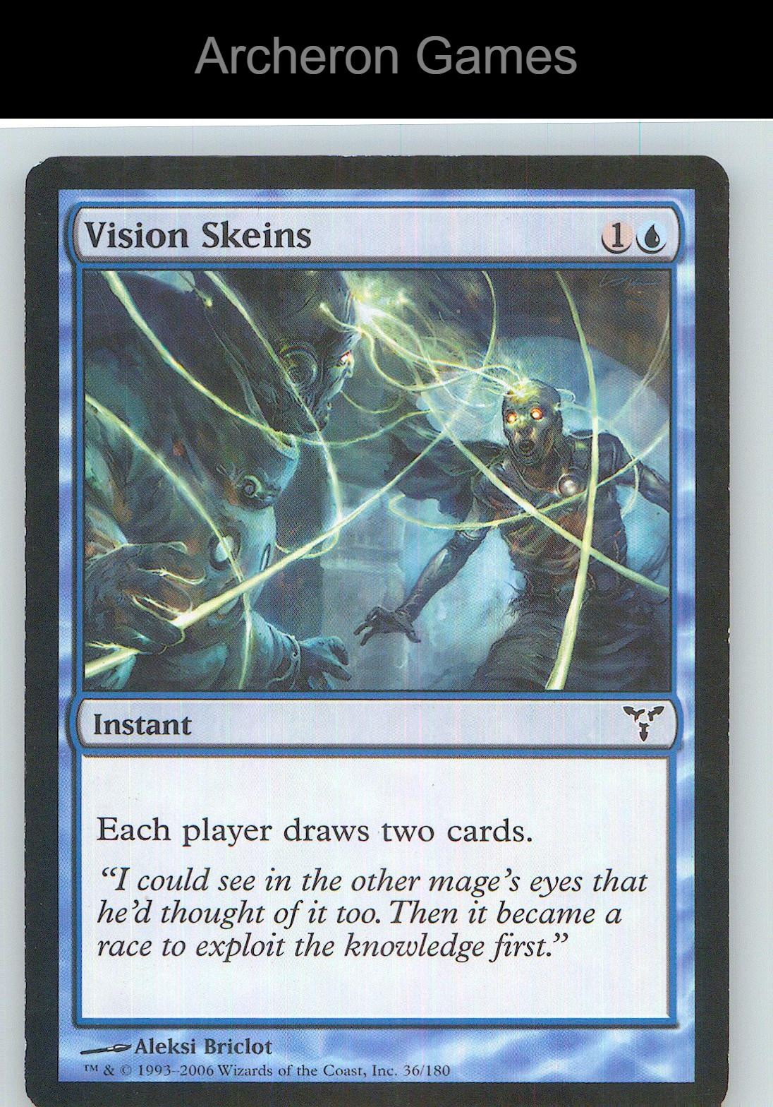 Vision Skeins DIS 36 C MTG Card NM/EX+