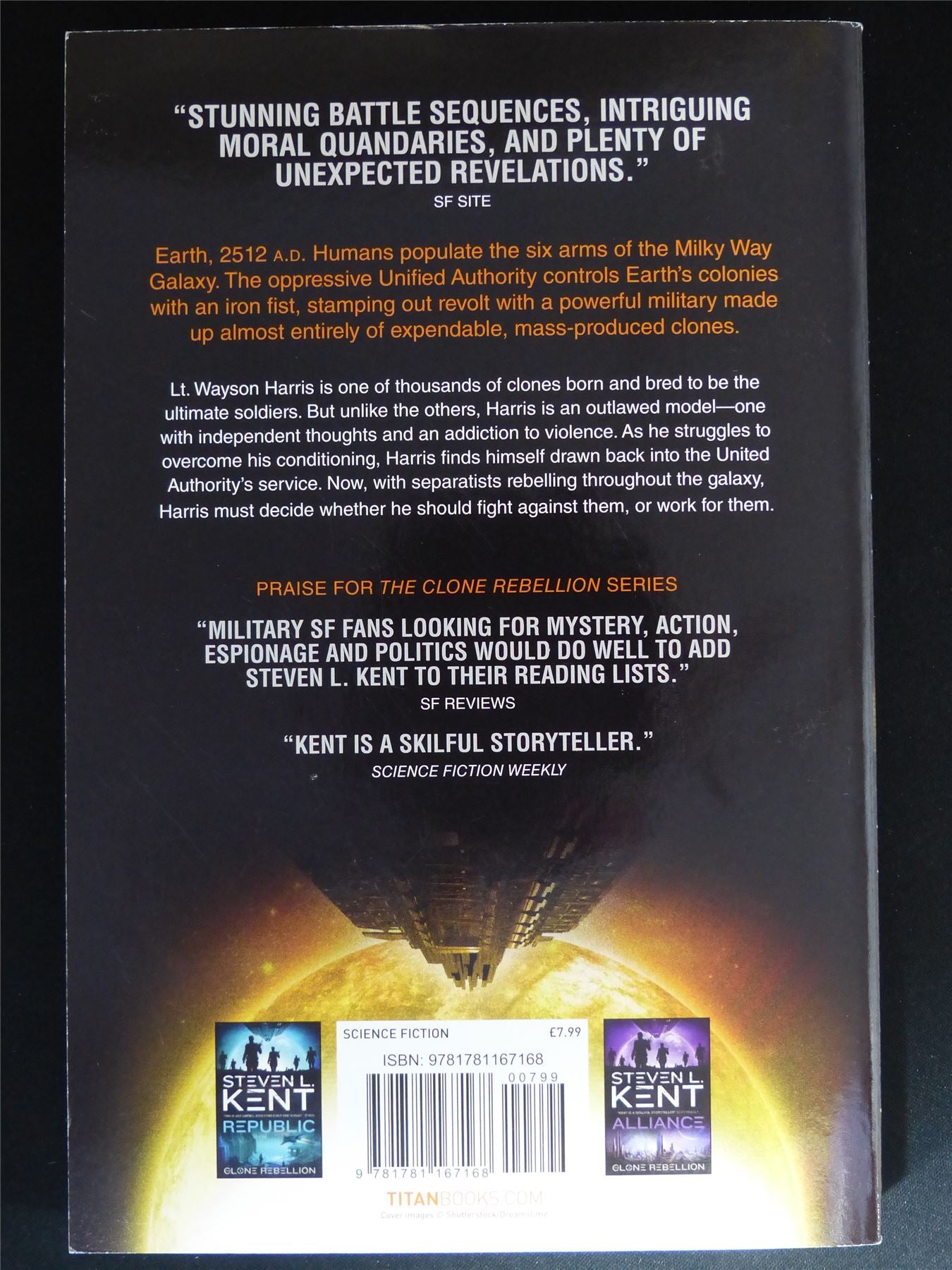 Rogue: The Clone Rebellion - Titan Novel Book Softback #70