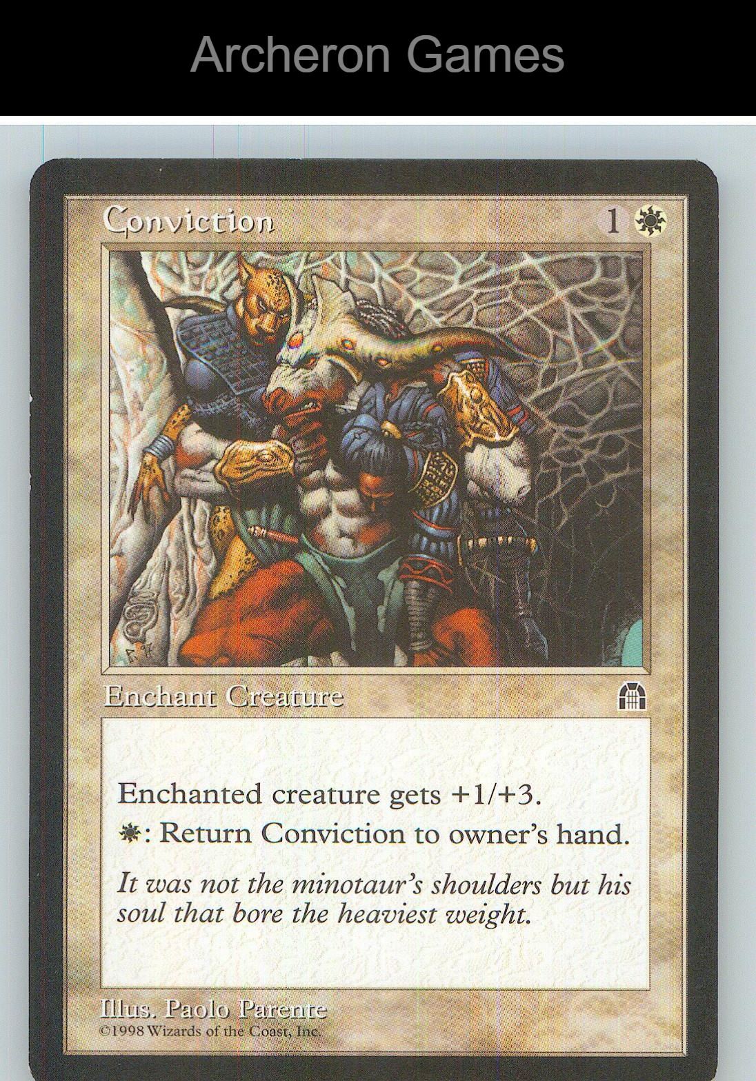 Conviction STH C MTG Card NM/EX+