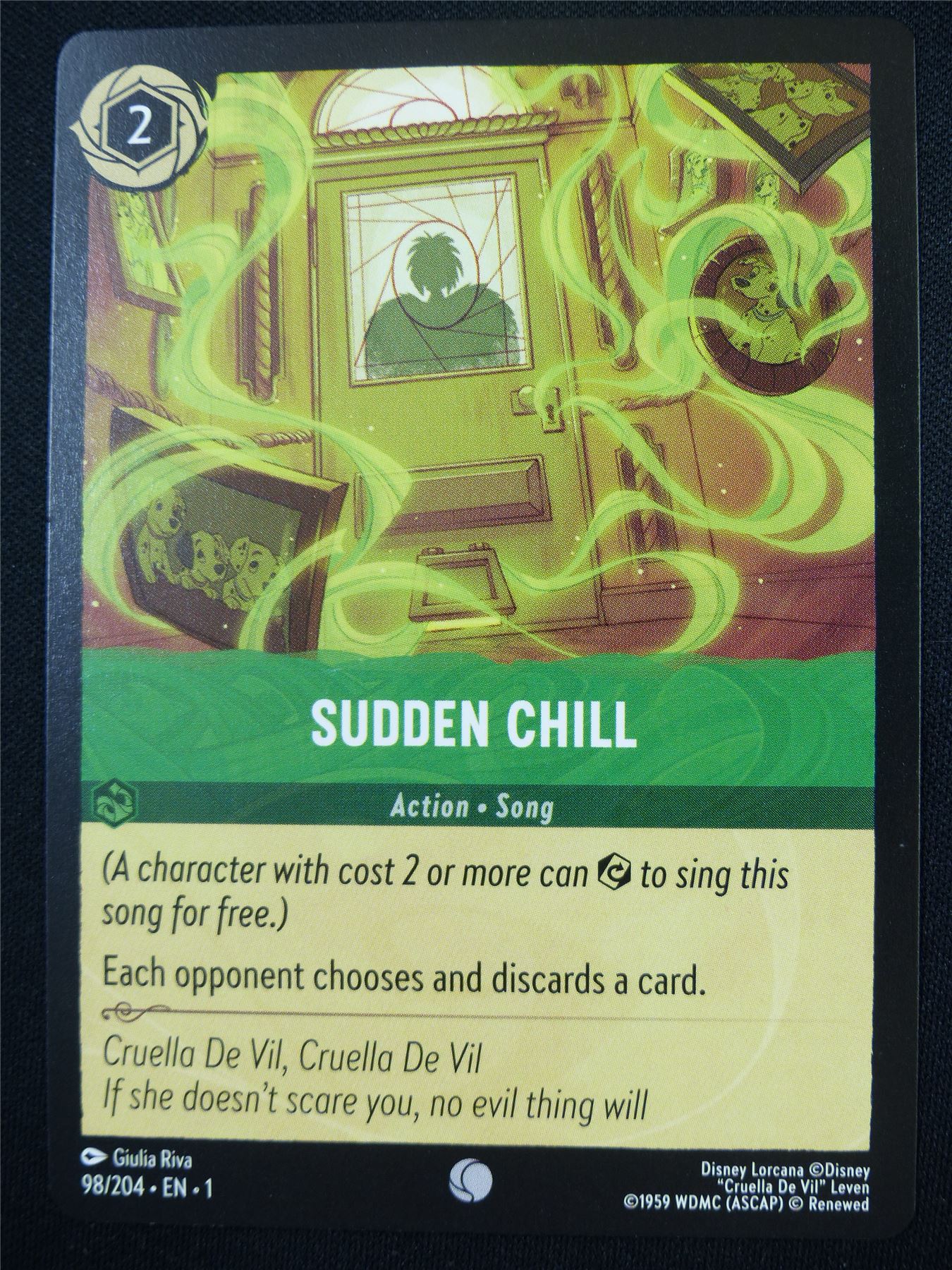 Sudden Chill 98/204 - Lorcana Card #4QL