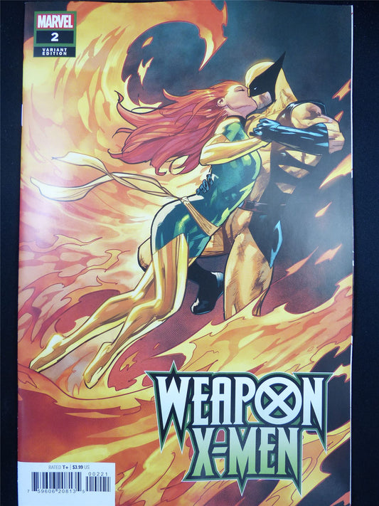 Weapon X-MEN #2 Variant - Jun 2024 Marvel Comic #566