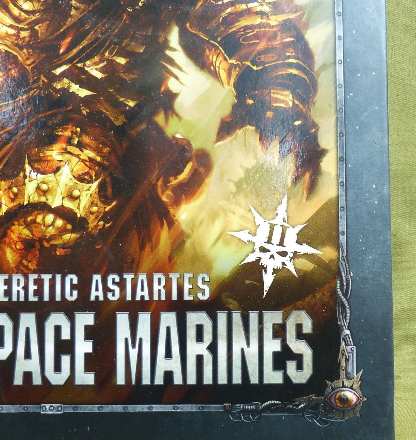 Chaos Space Marines: Codex Heretic Astartes Hardback - Warhammer 40K #1RE