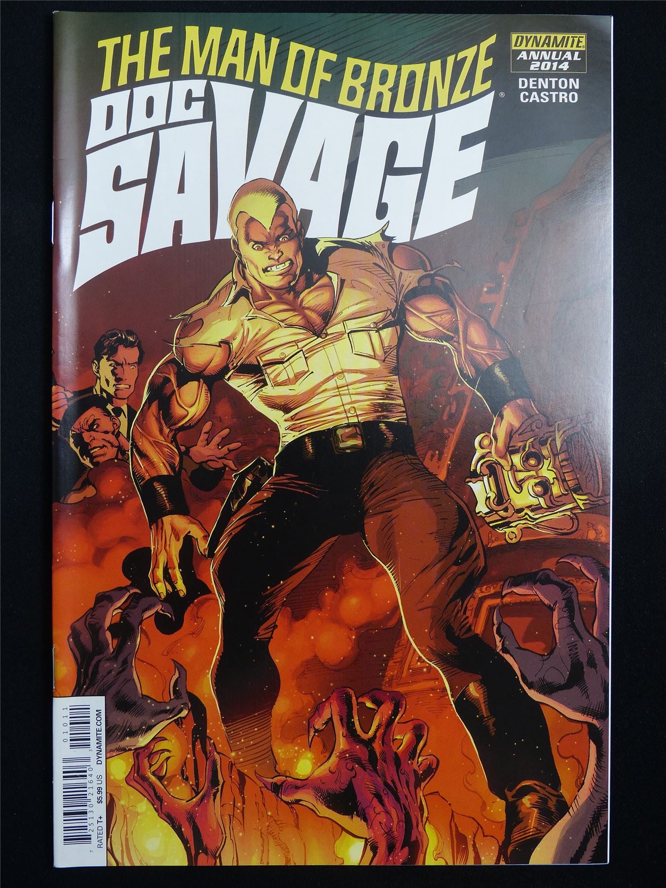 The Man of Bronze DOC Savage Annual 2014 #1 - Dynamite Comic #39V