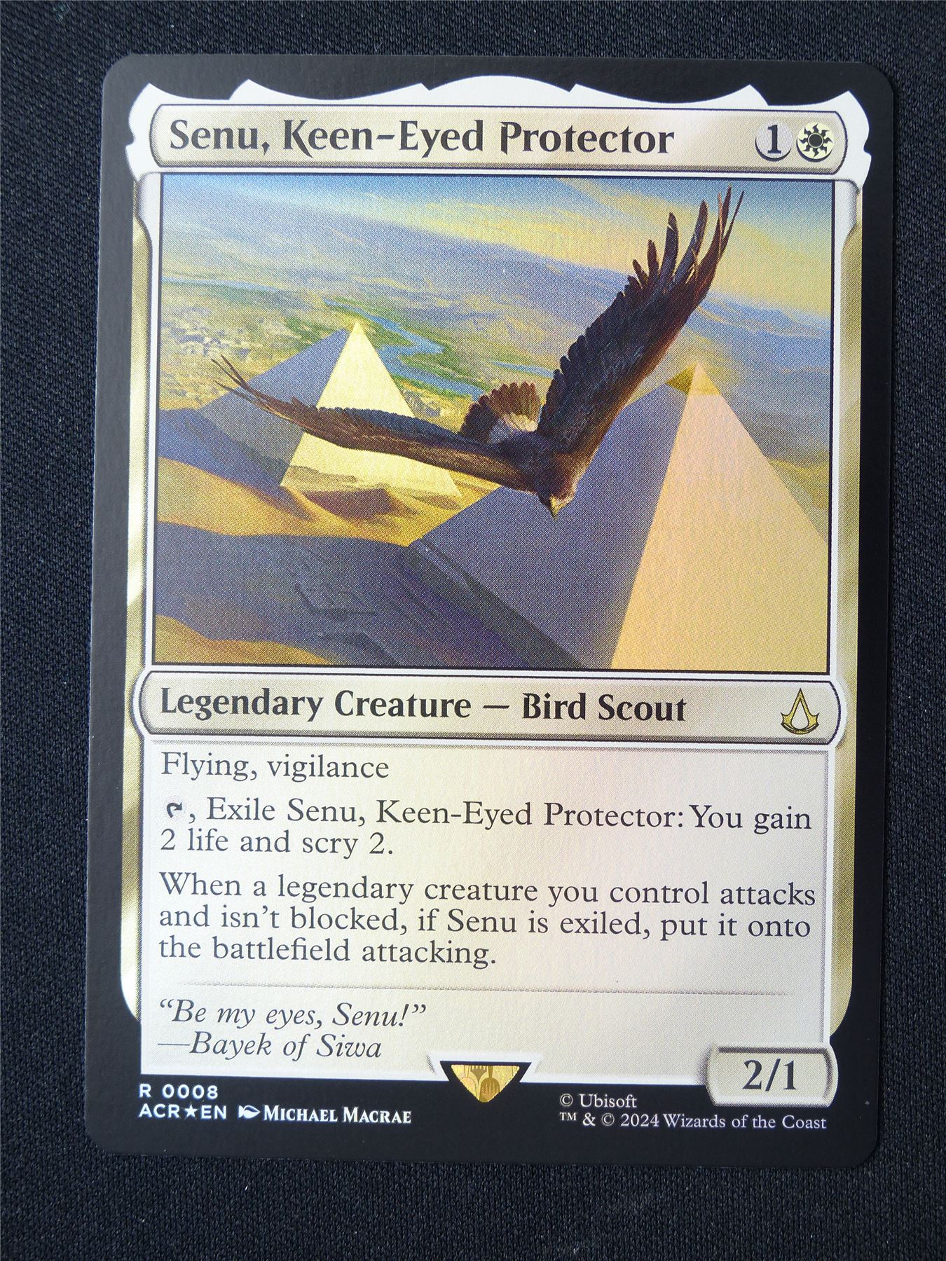 Senu Keen-Eyed Protector Foil - ACR - Mtg Card #7BZ