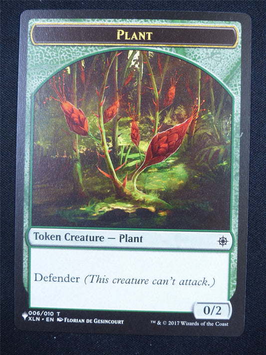 Plant/Chandra Roaring Flame Emblem Token - Cute to Brute - Mtg Card #1V7