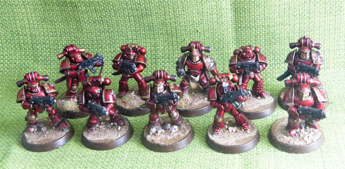 Space Marines - Thousand Sons Squad Painted - Warhammer AoS 40k #CY