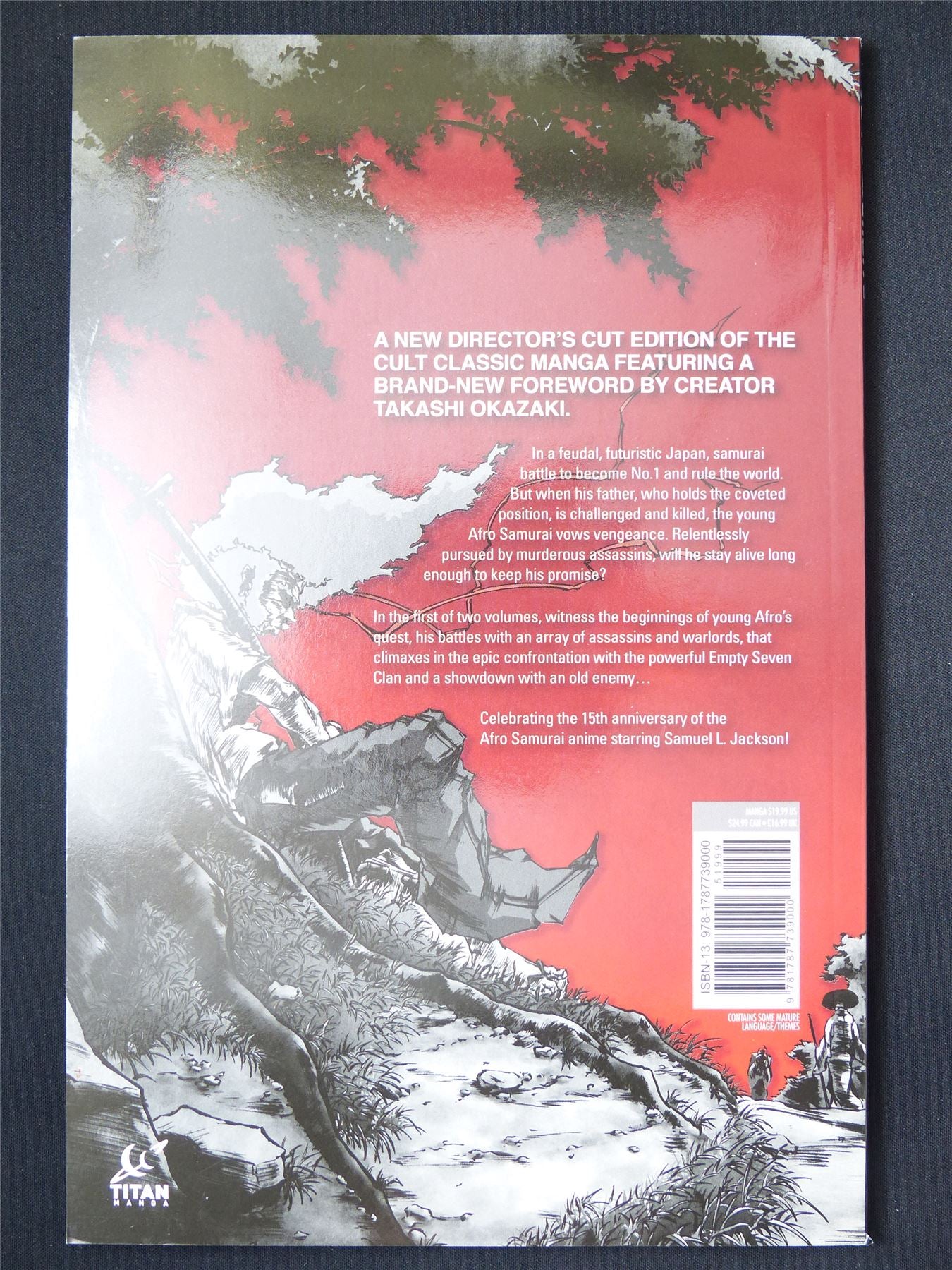 Afro Samurai by Takashi Okazaki - Titan Manga Graphic Softback #15C