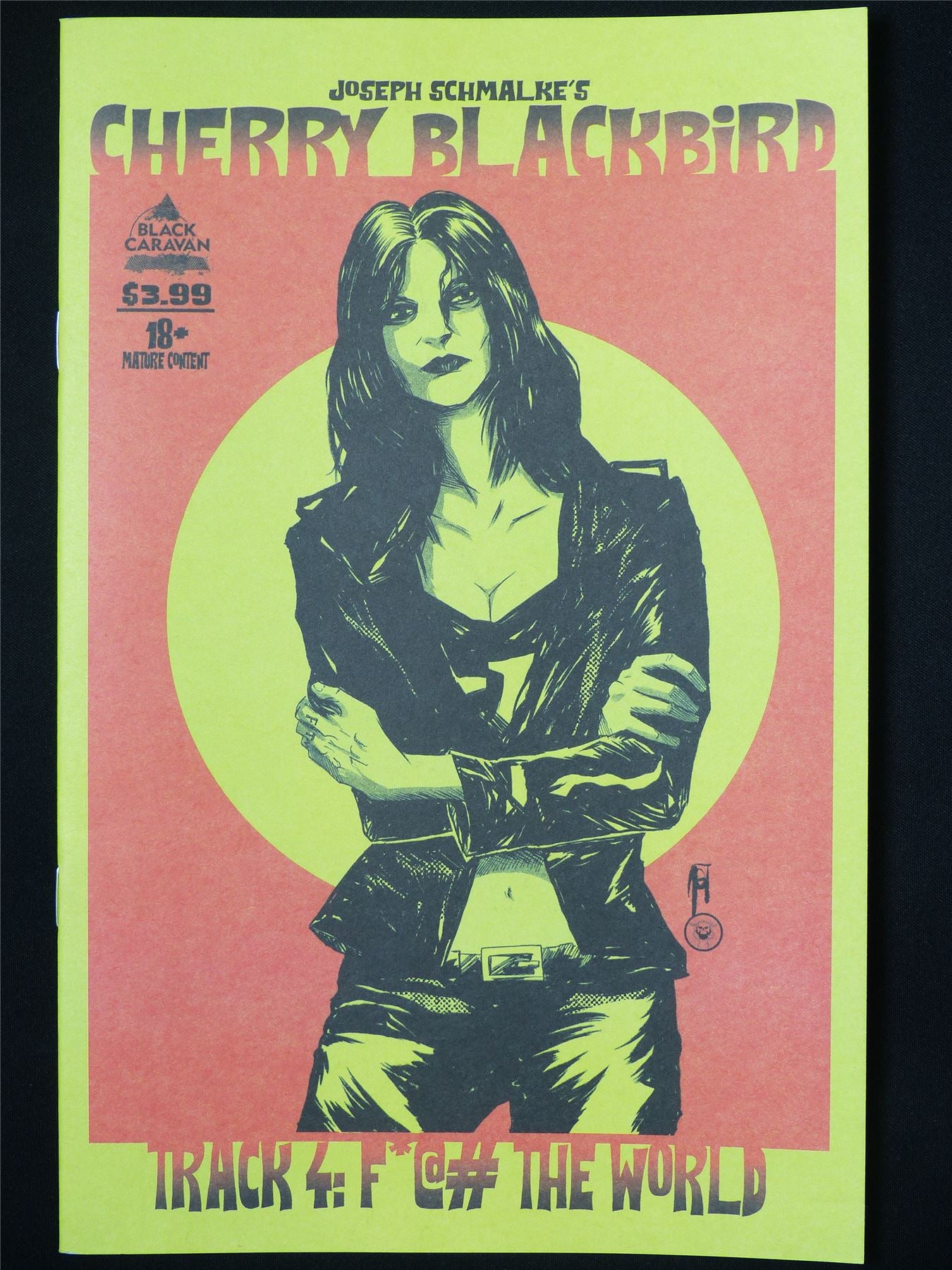 CHERRY Blackbird #4 - B&B black Caravan Comic #7XN