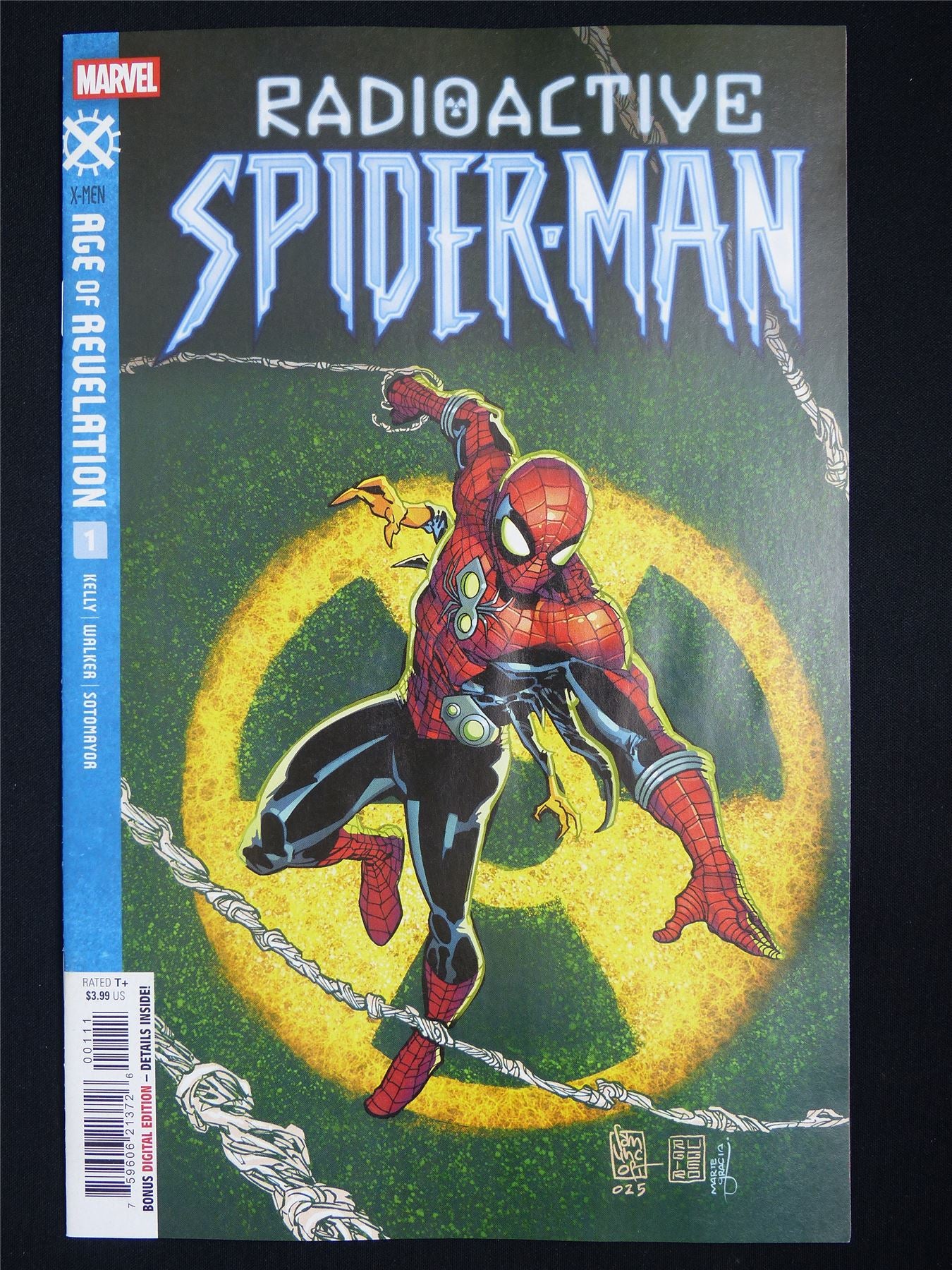 Radioactive SPIDER-MAN #1 Age of Revelation Variant - Dec 2025 Marvel Comic #5DR