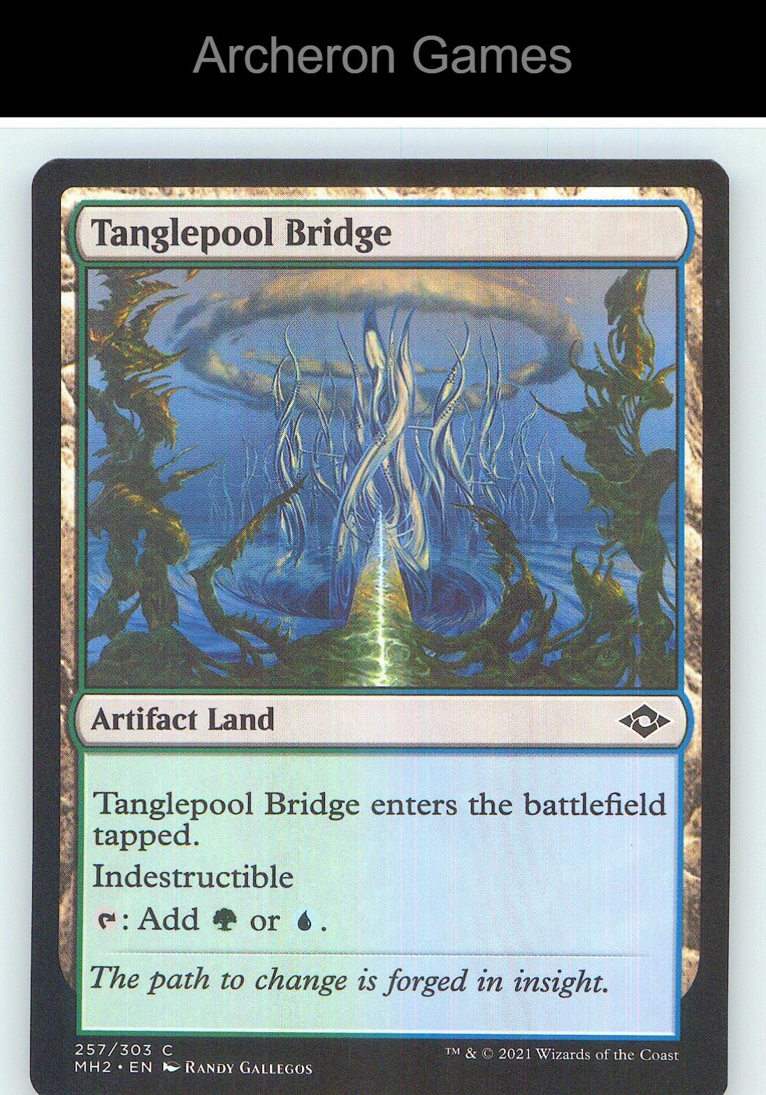 Tanglepool Bridge MH2 257 C MTG Card NM/EX+